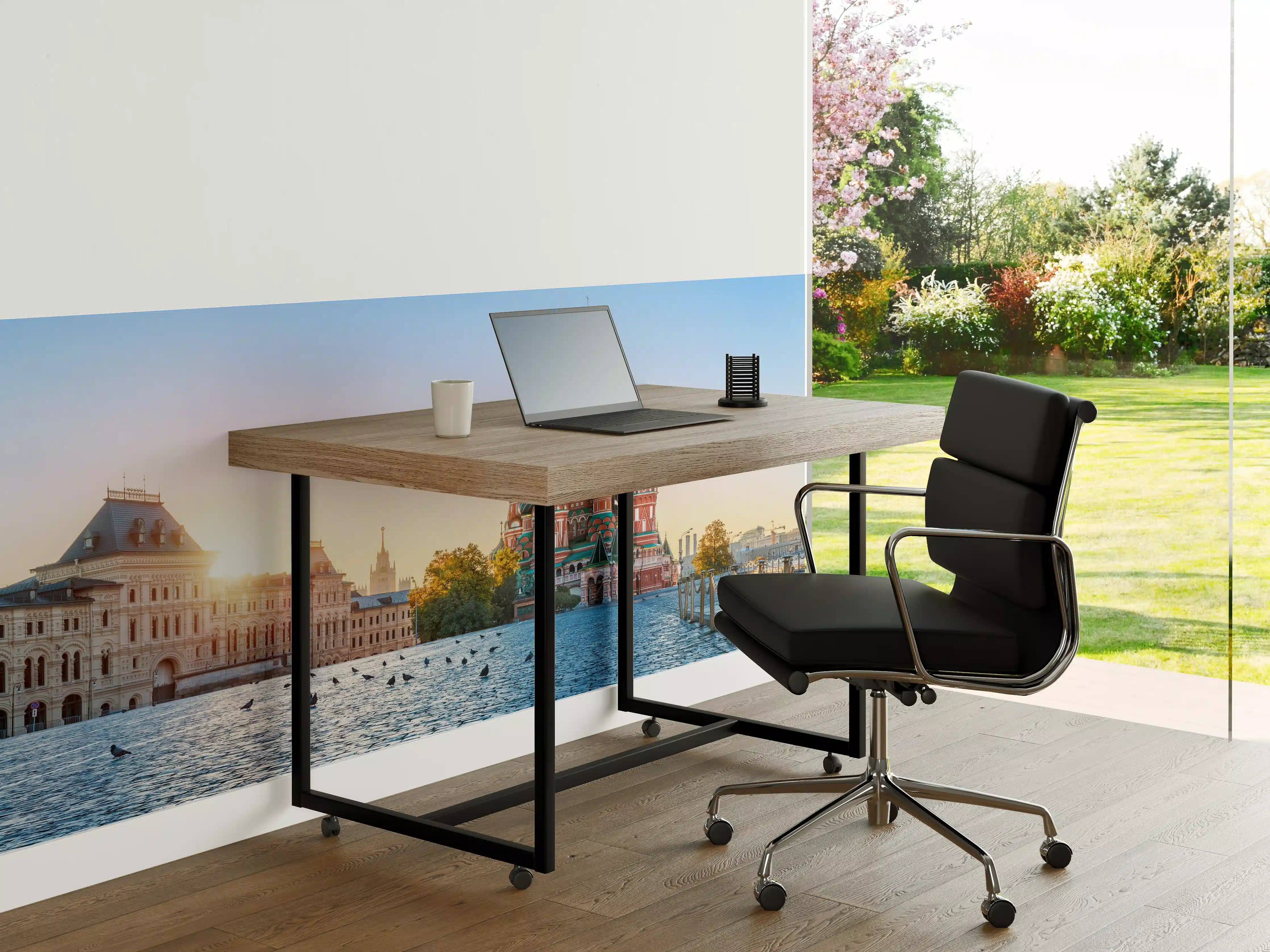 Büro Wandgestaltung - Buntes Wahrzeichen Russlands bei Sonnenaufgang