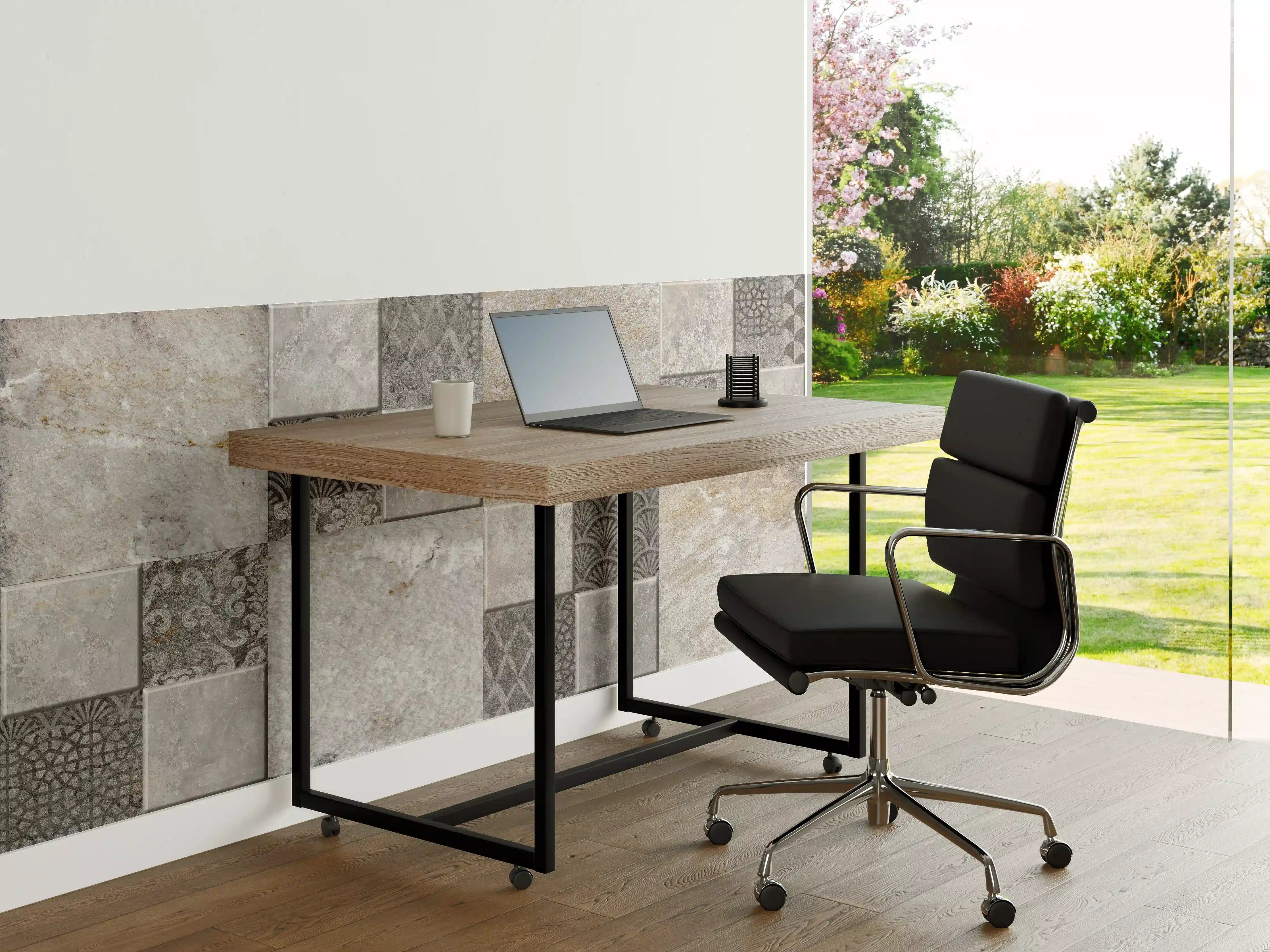 Büro Wandgestaltung - Dekorativer Steinmosaik
