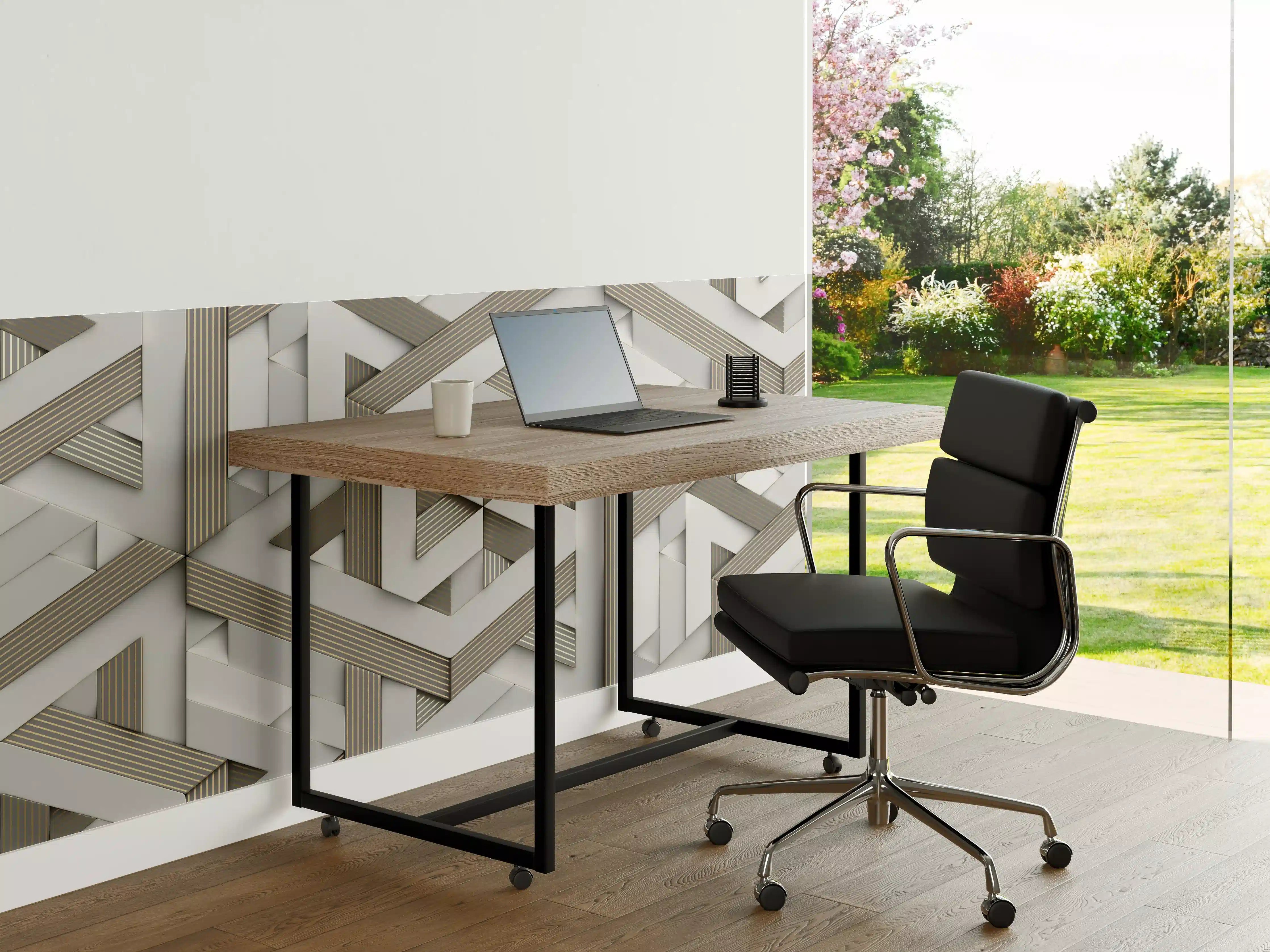 Büro Wandgestaltung - Dekoratives Mosaik Muster - 3D