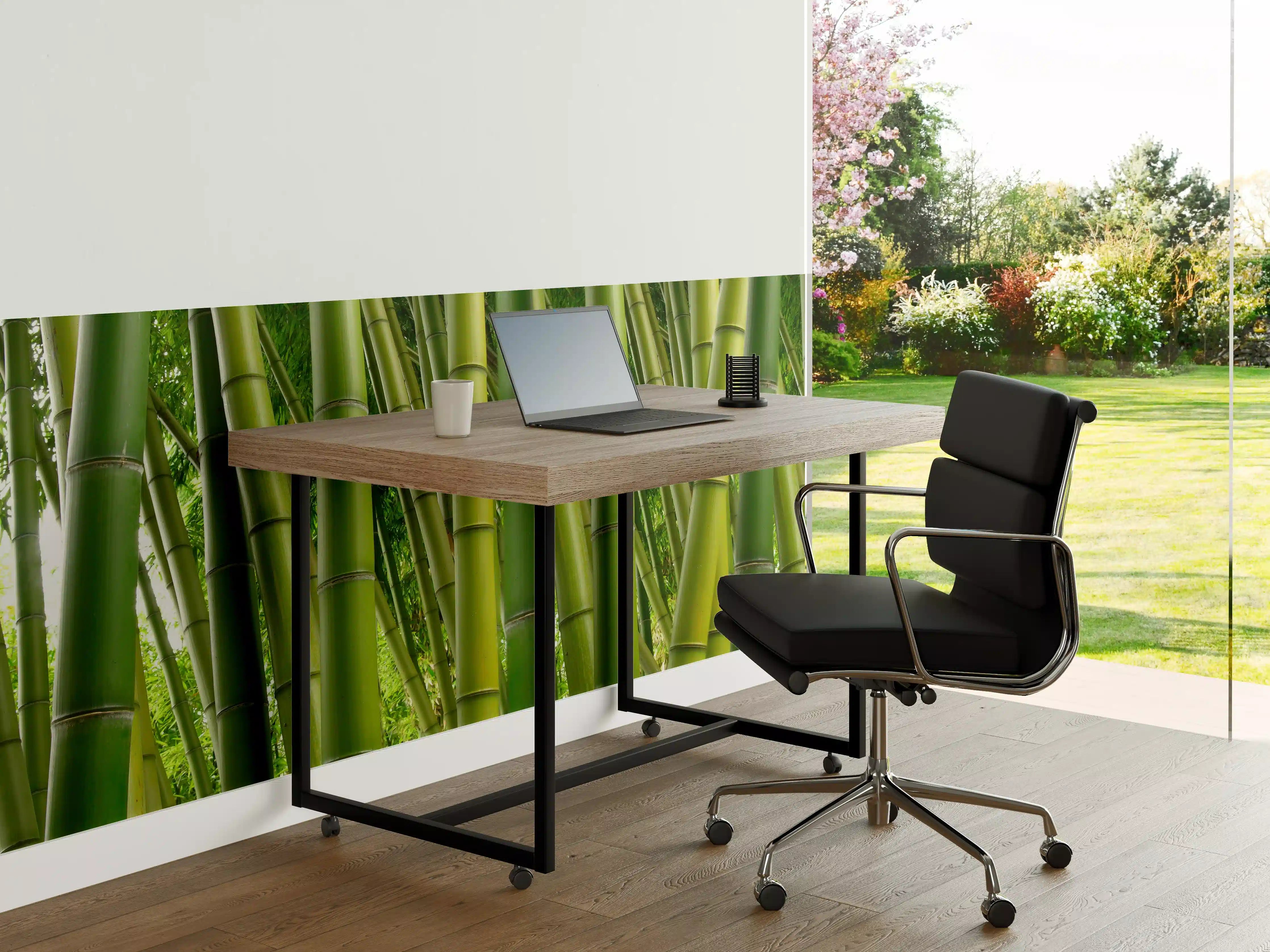Büro Wandgestaltung - Dichter Bambus-Dschungel
