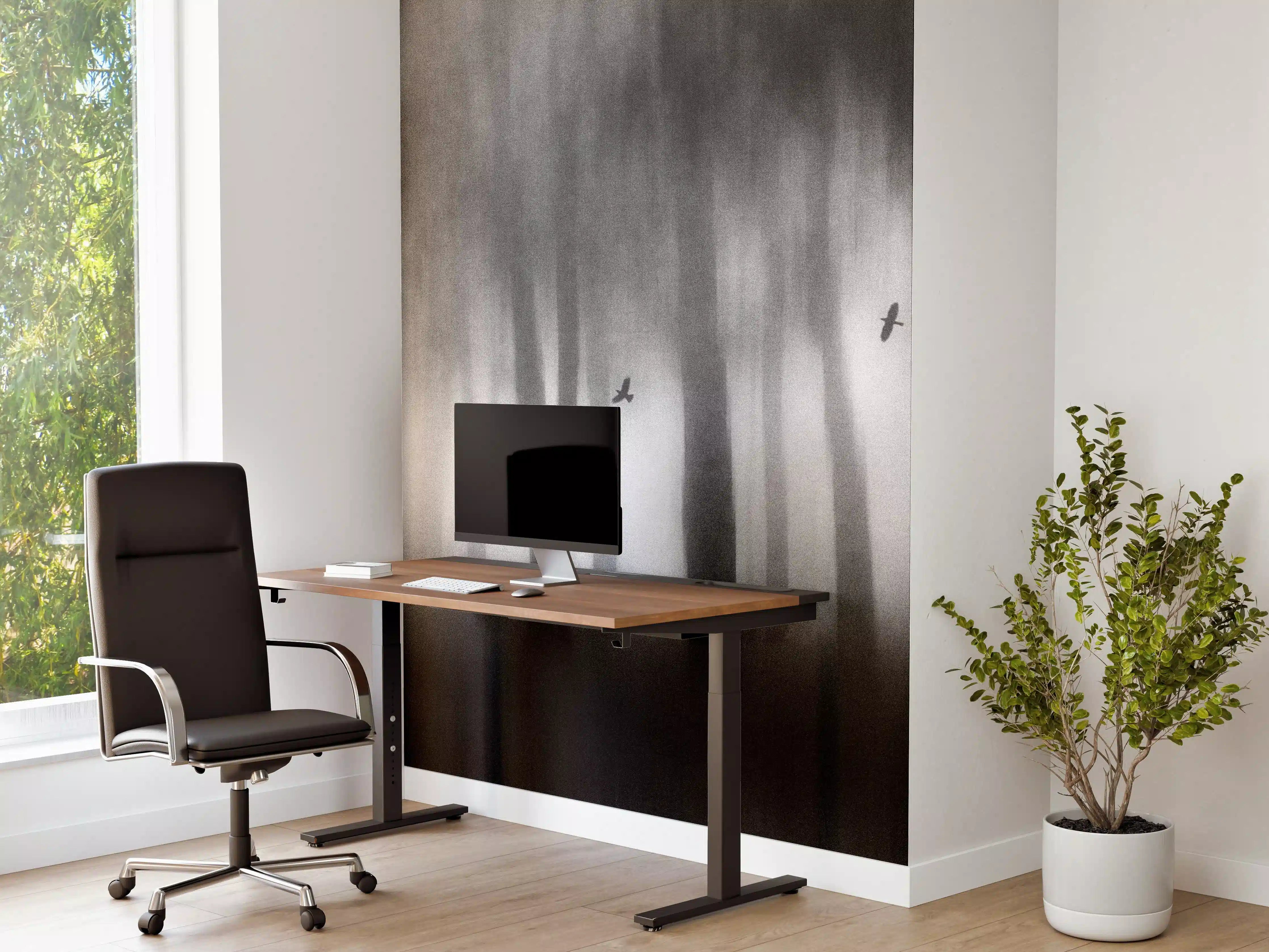 Büro Wandgestaltung - Dichter Nebel