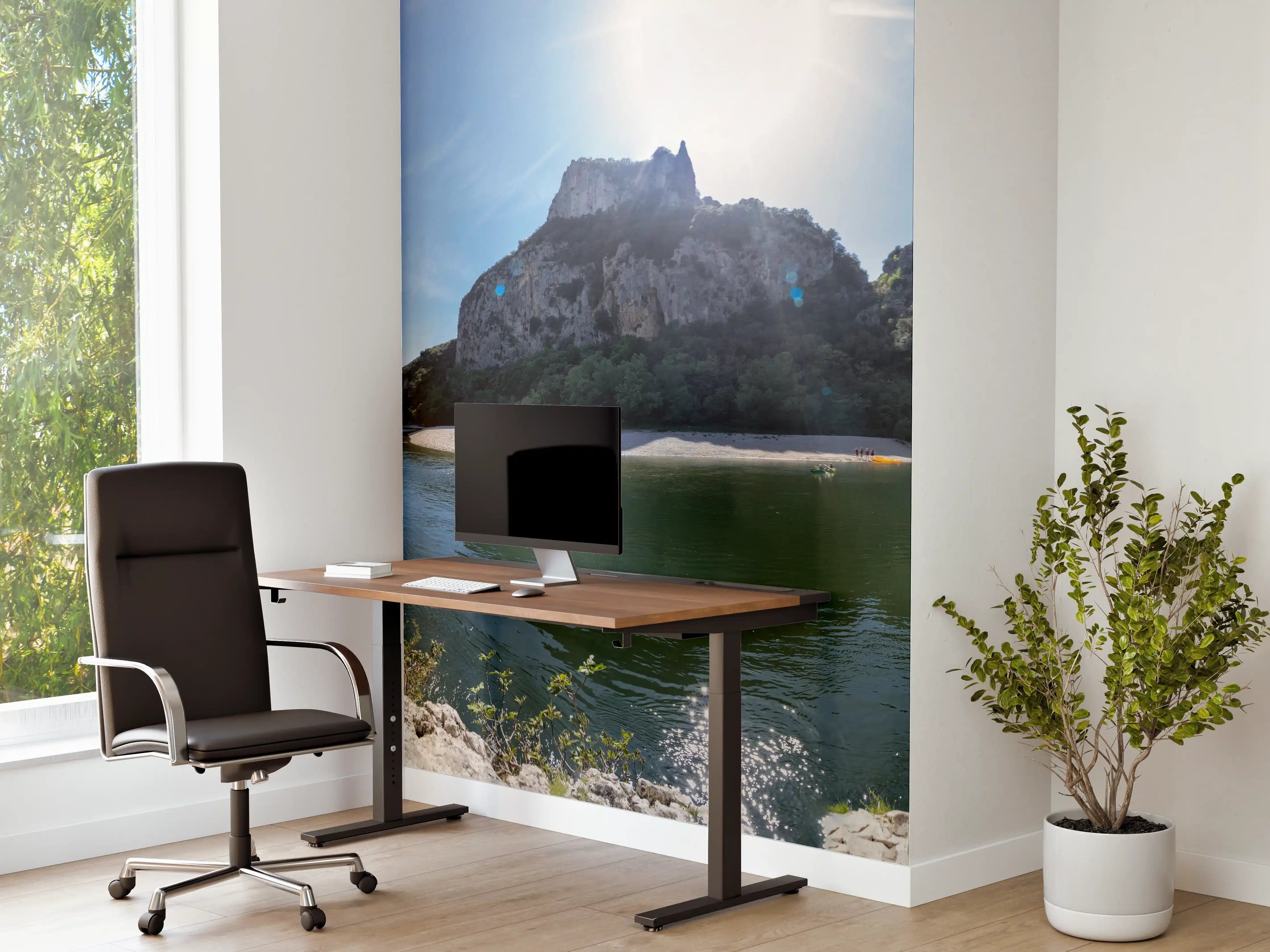 Büro Wandgestaltung - Die Schluchten der Ardèche - Frankreich