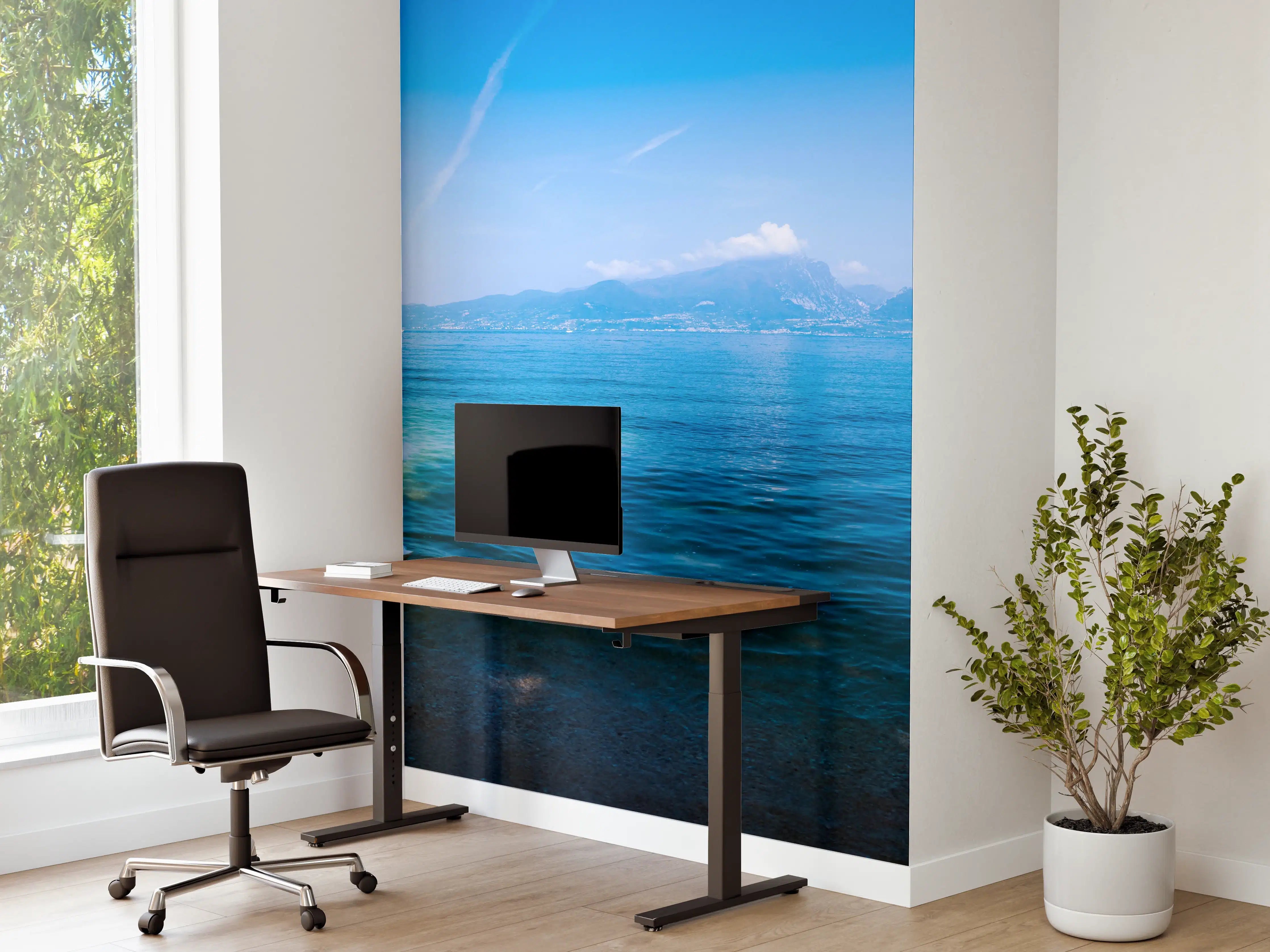 Büro Wandgestaltung - Die Schönheit von Punta San Vigilio