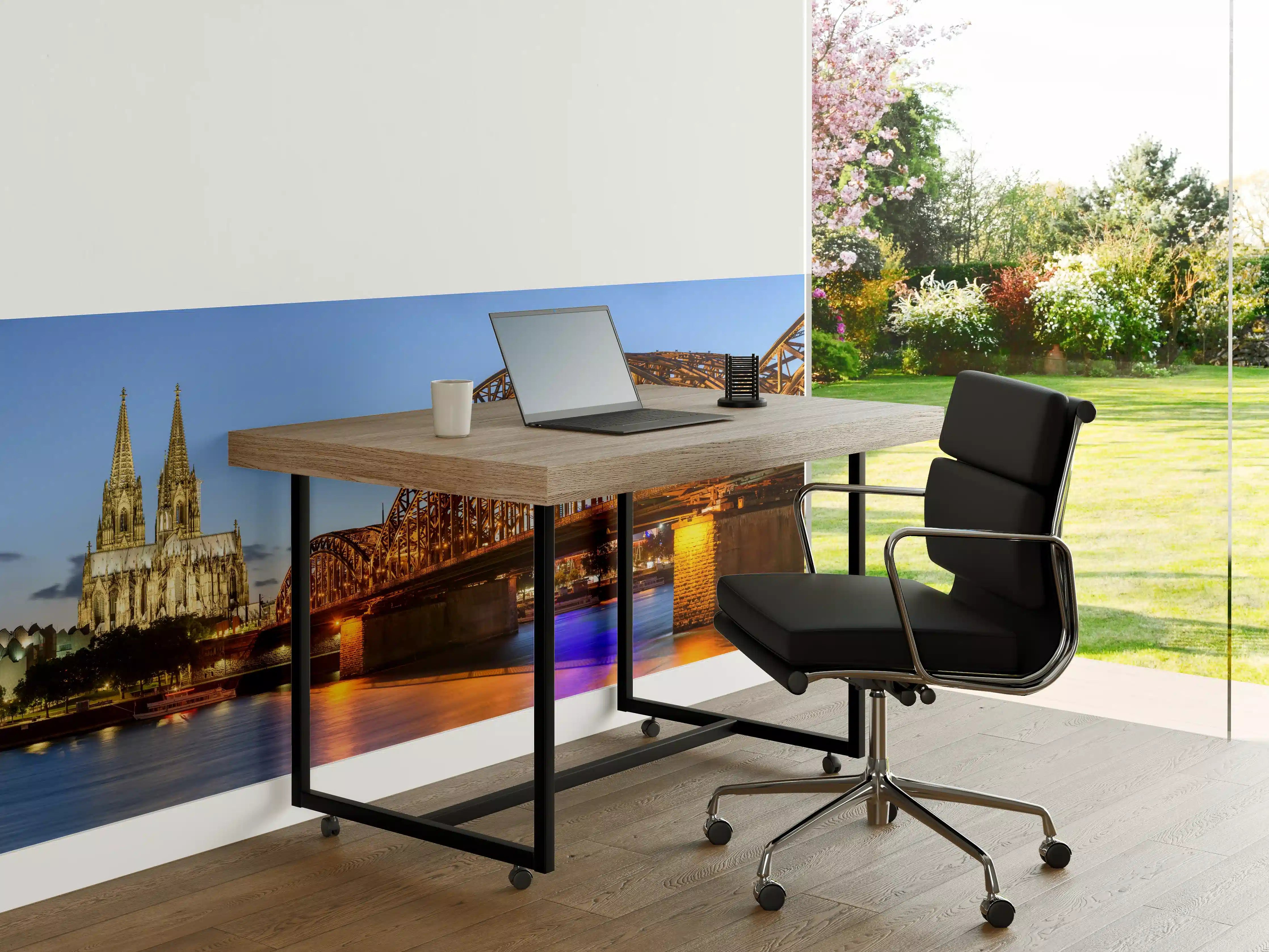 Büro Wandgestaltung - Dombrücke in Köln - Deutschland