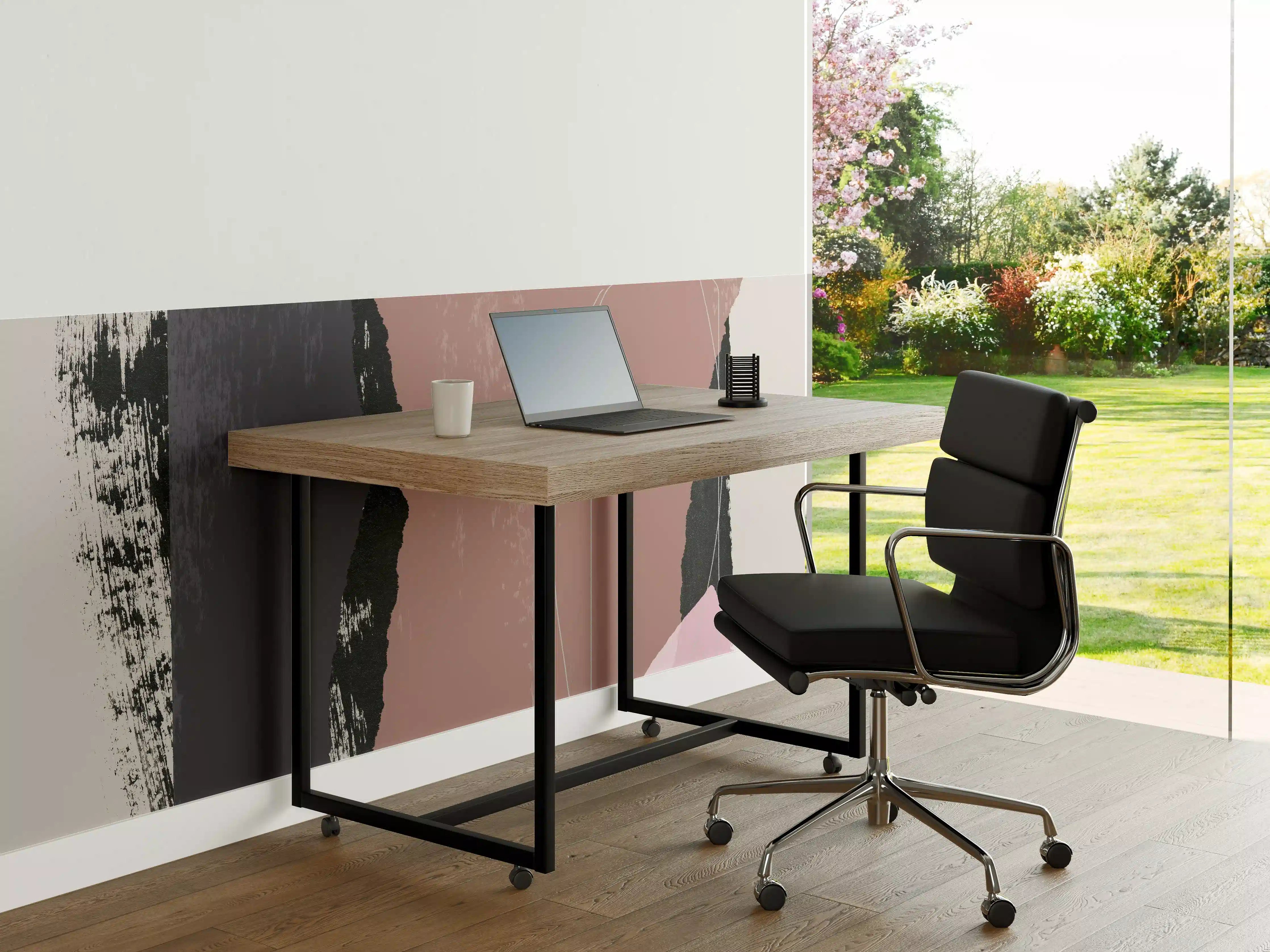Büro Wandgestaltung - Dramatischer Wasserfall Island