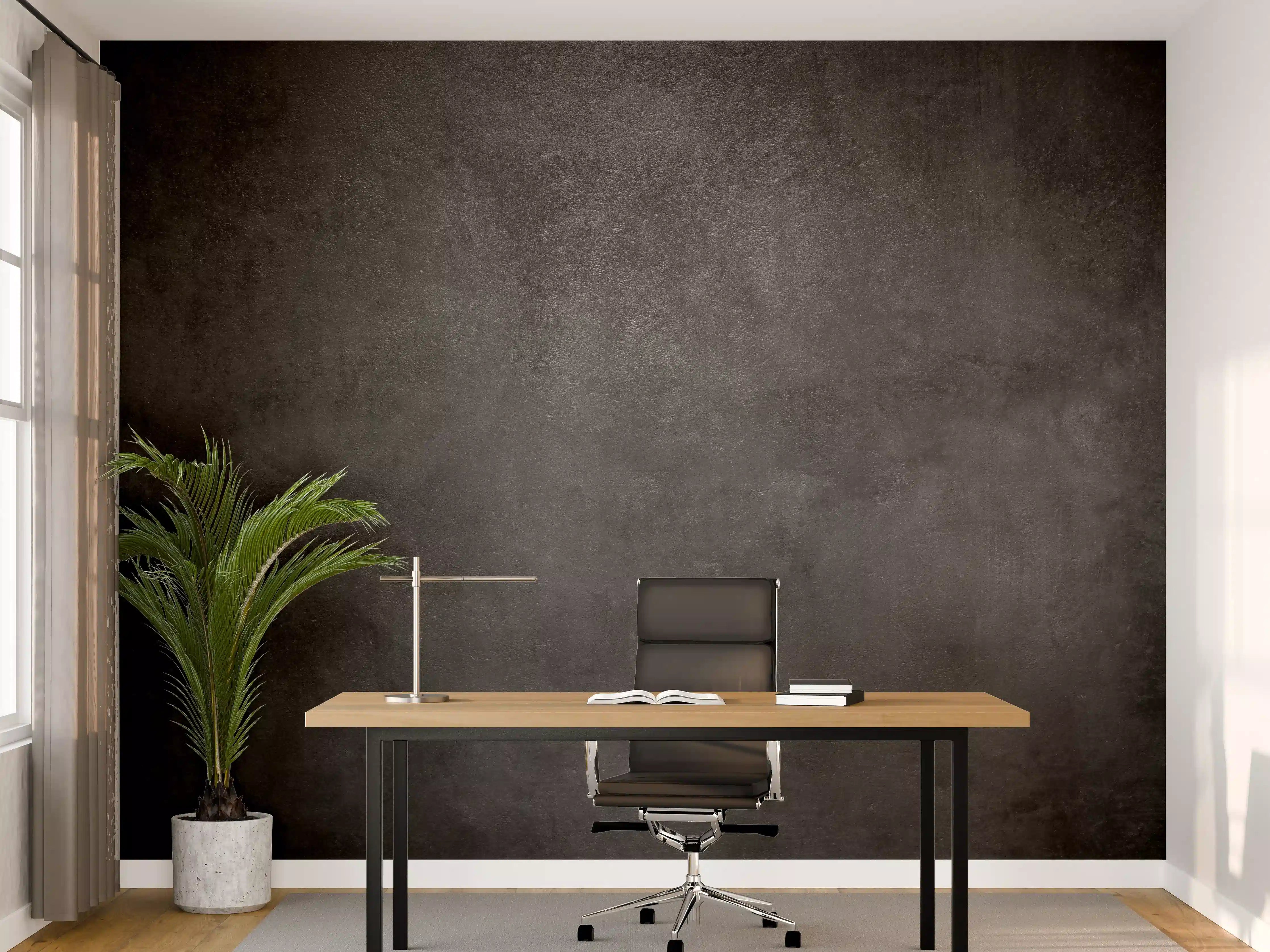 Büro Wandgestaltung - Dunkler Schiefer Textur