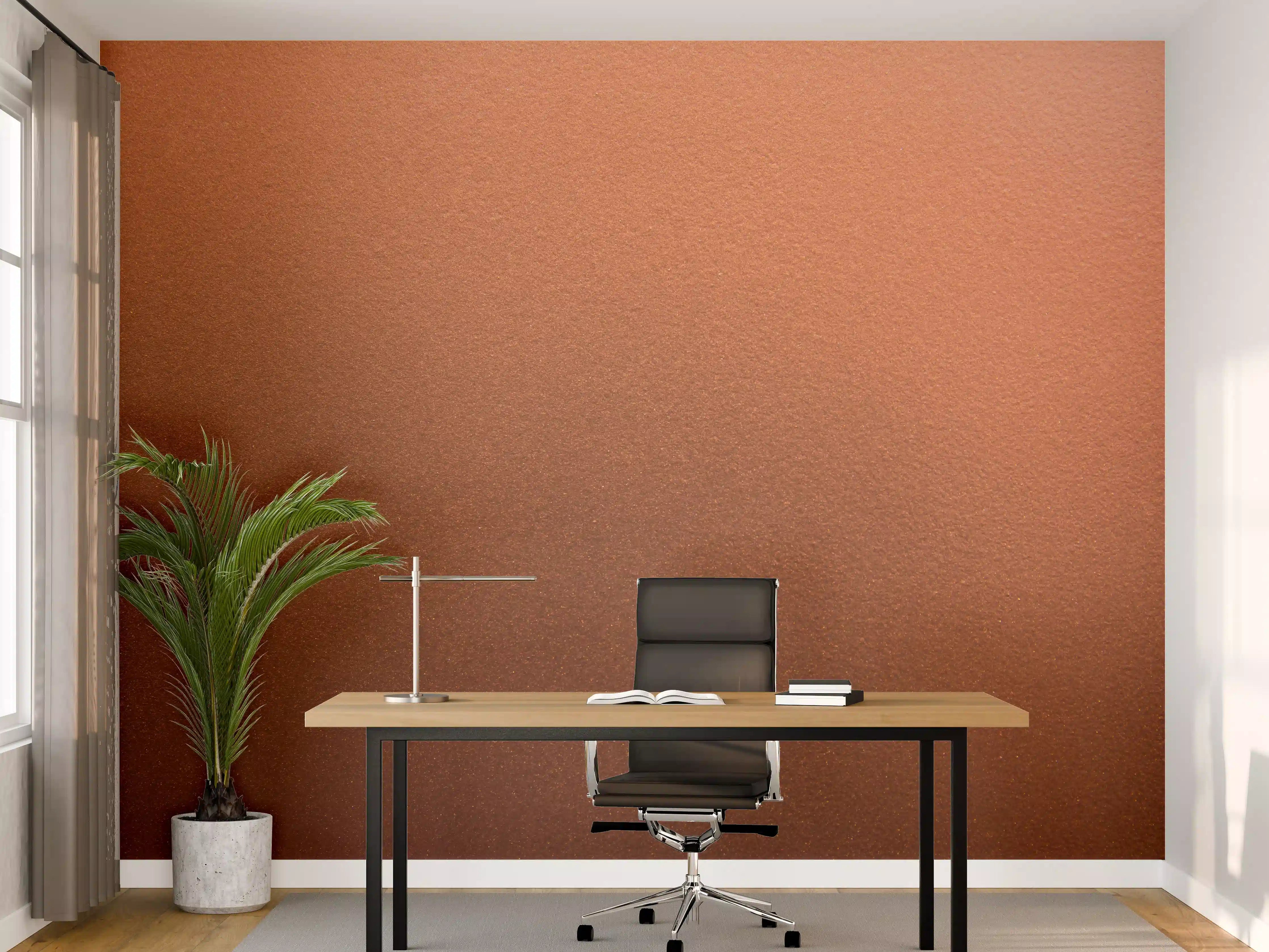 Büro Wandgestaltung - Dunkles blasses Bronze