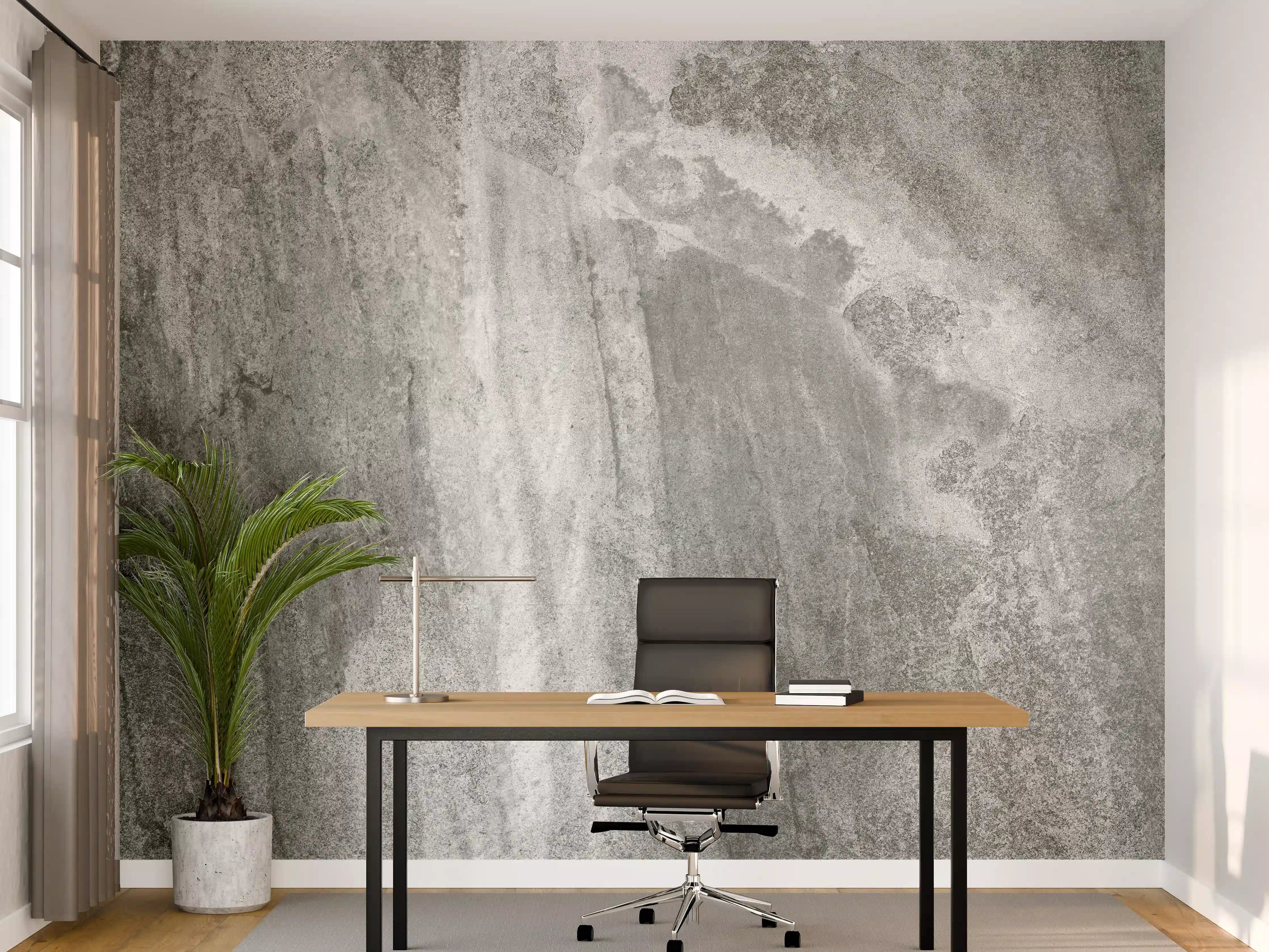 Büro Wandgestaltung - Edel Graue Marmor Textur