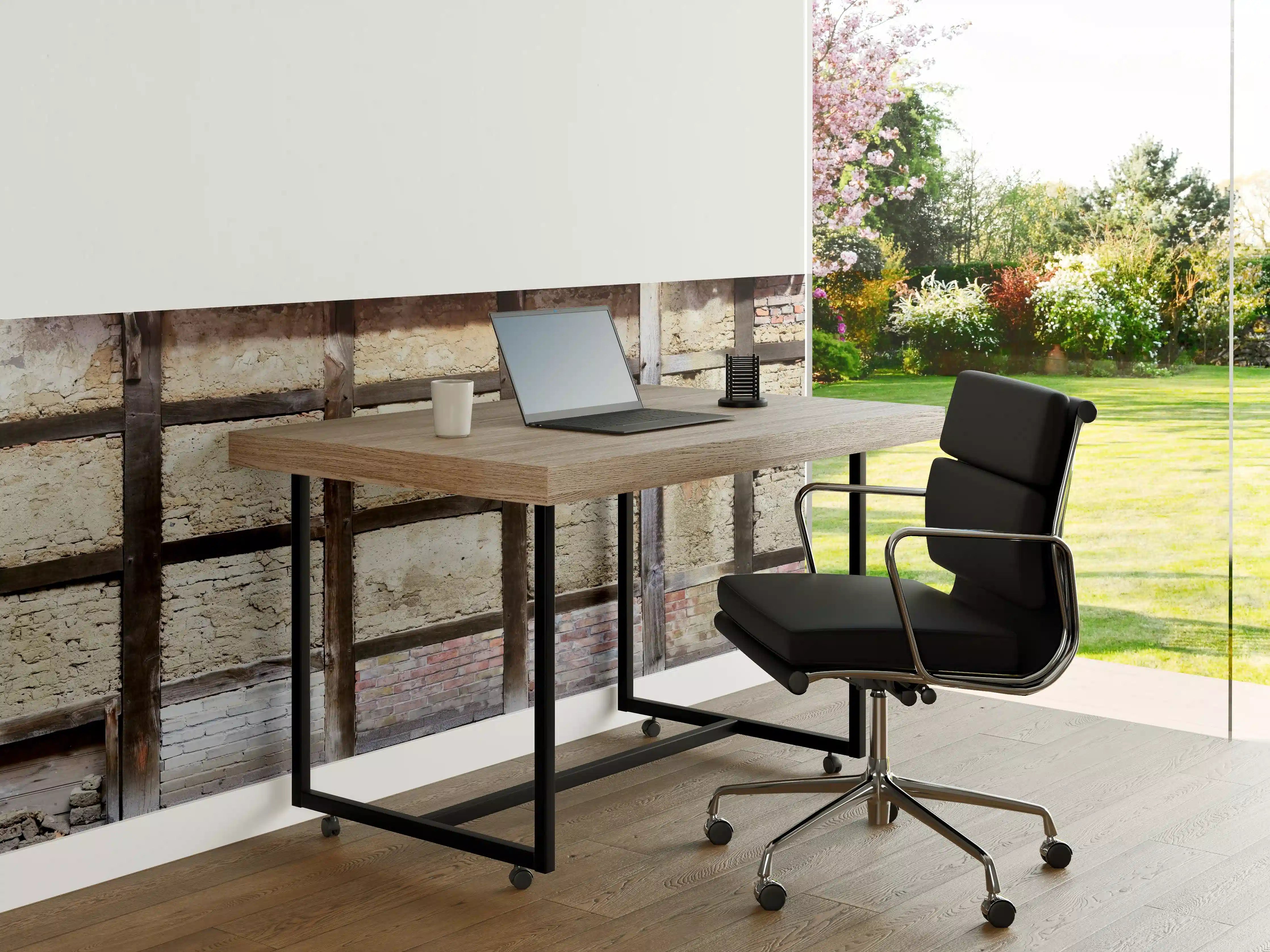 Büro Wandgestaltung - Eingang eines Deutschen Fachwerkhauses