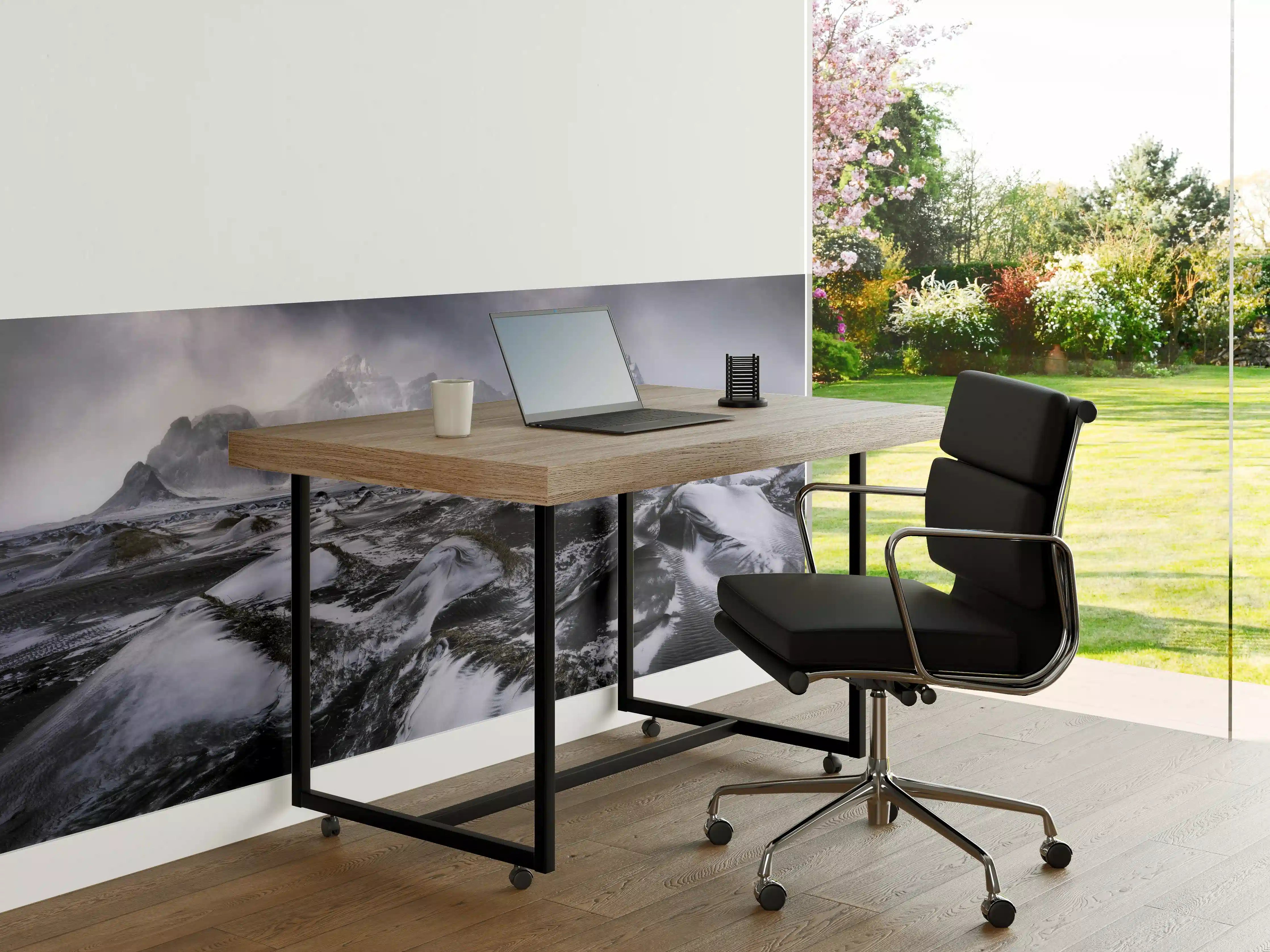 Büro Wandgestaltung - Eisige Schneelandschaft Berge