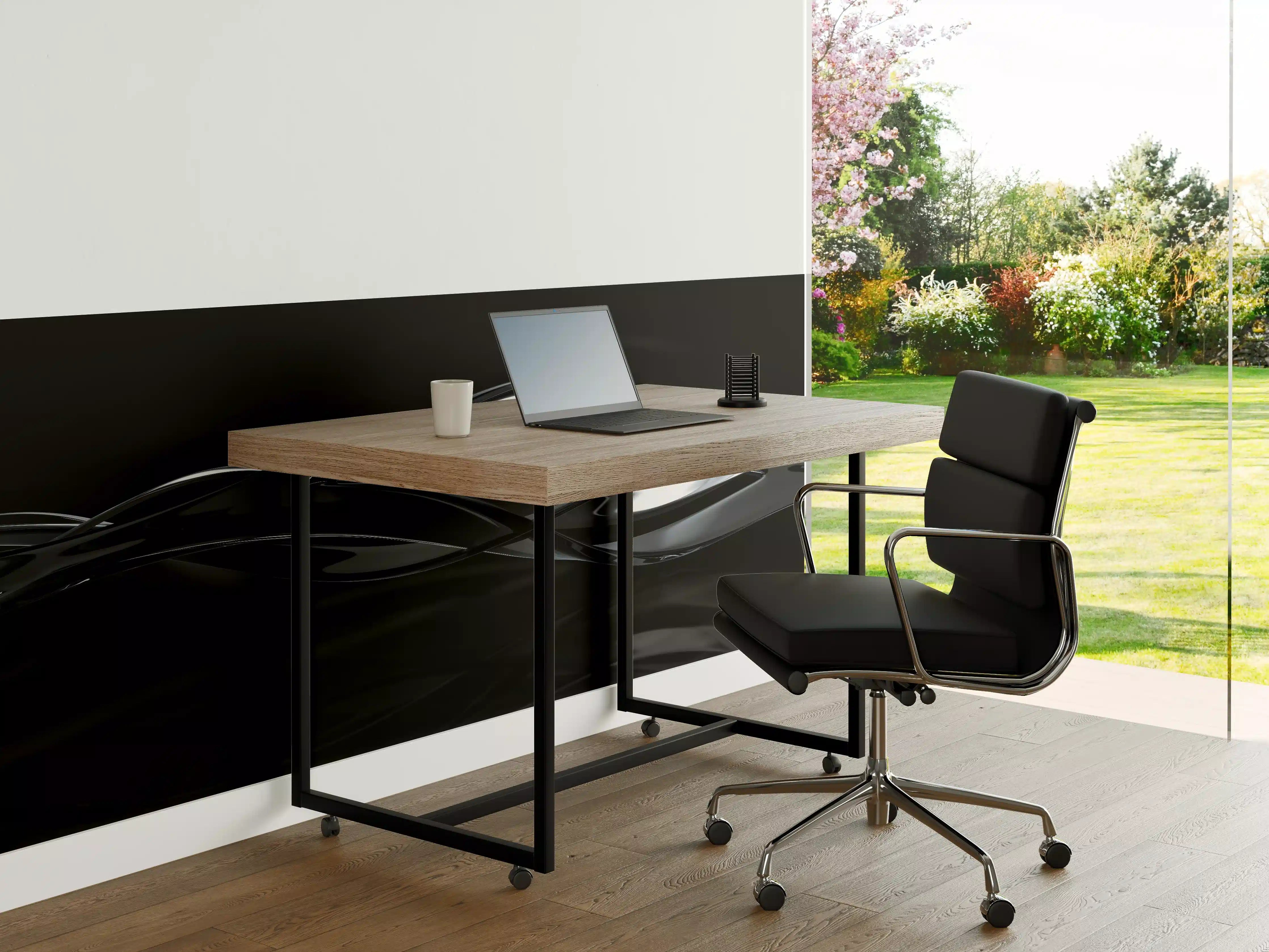 Büro Wandgestaltung - Elegant fließende Bewegung