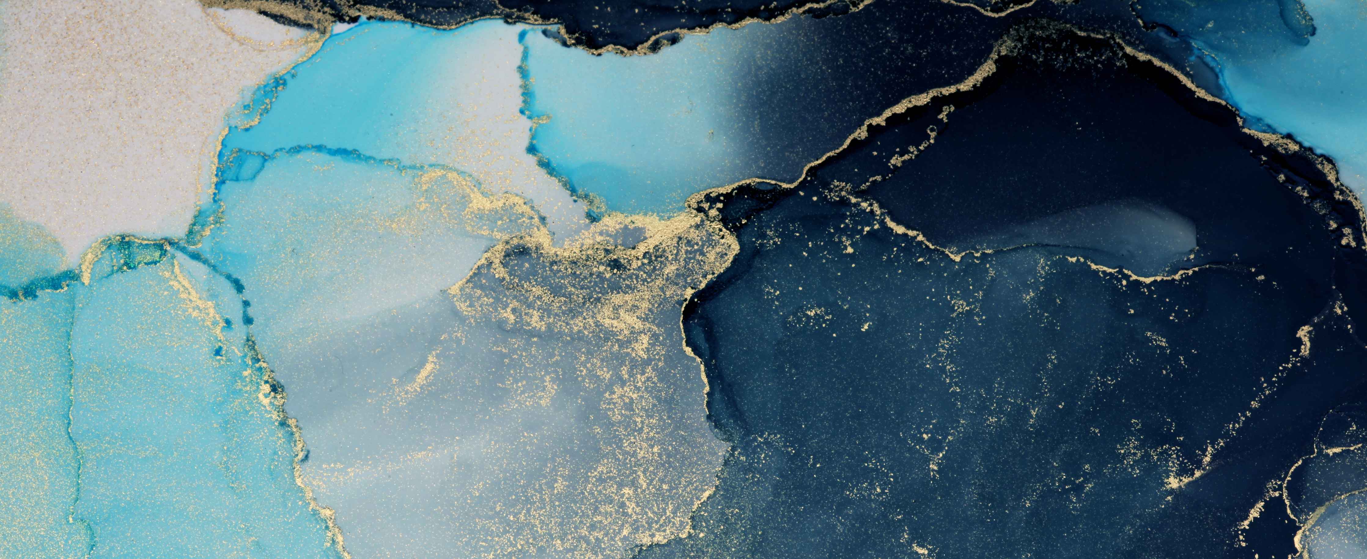 Büro Wandgestaltung-Eleganter Grau-Gold-Marmor-Glanz