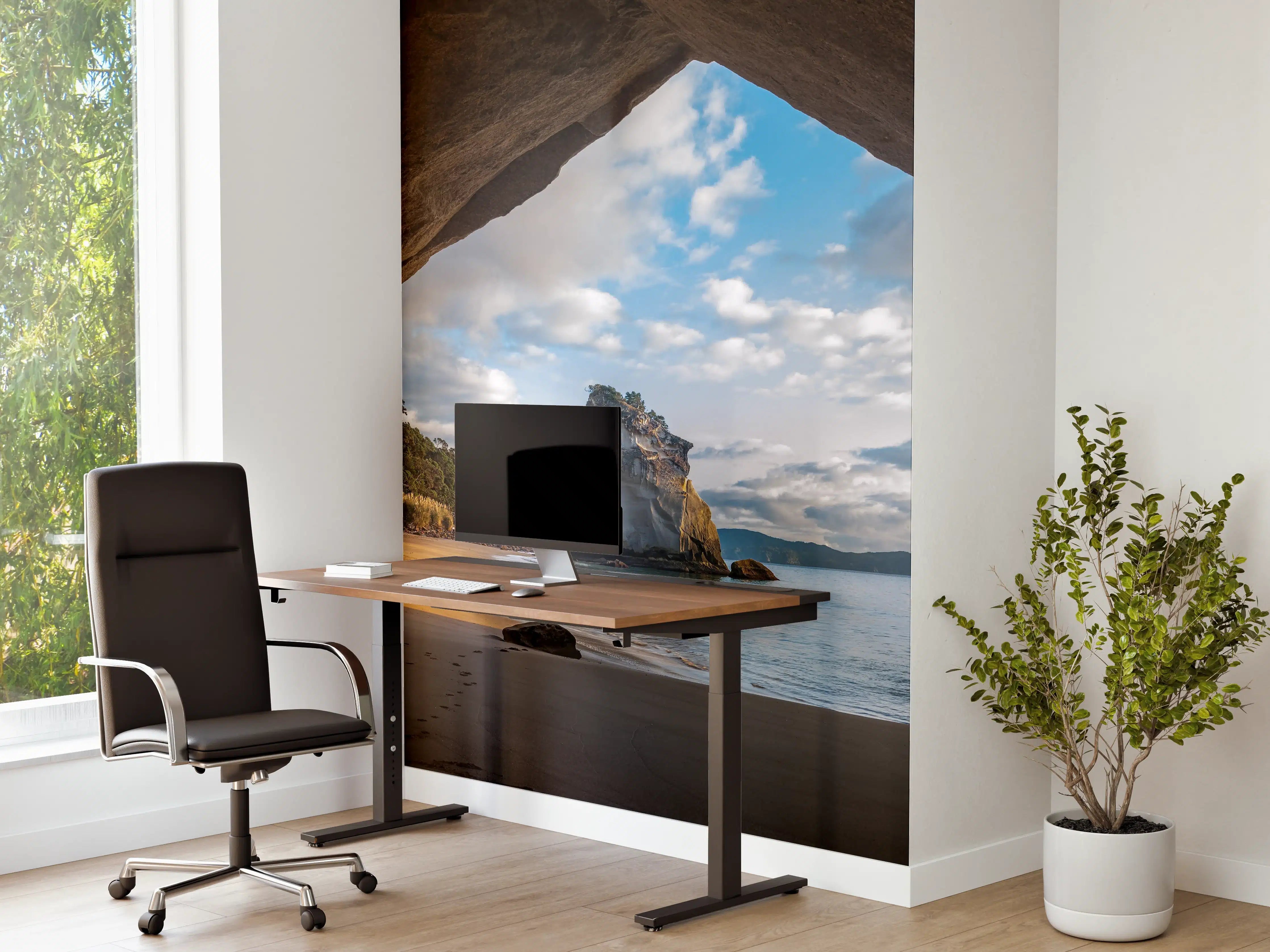 Büro Wandgestaltung - Erstaunlicher Felstunnel in Neuseeland