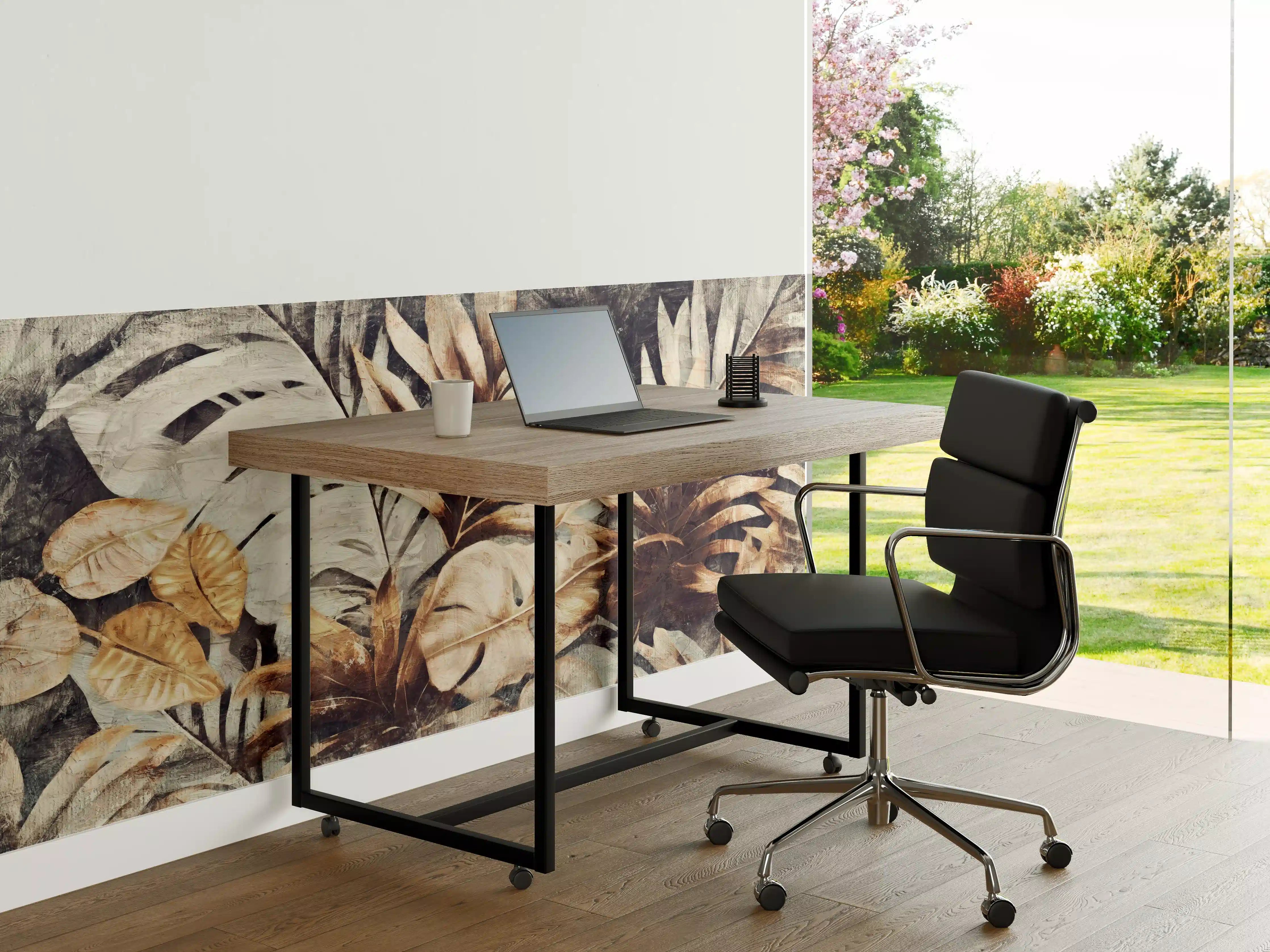 Büro Wandgestaltung - Exotische Dschungel-Pflanzen Textur