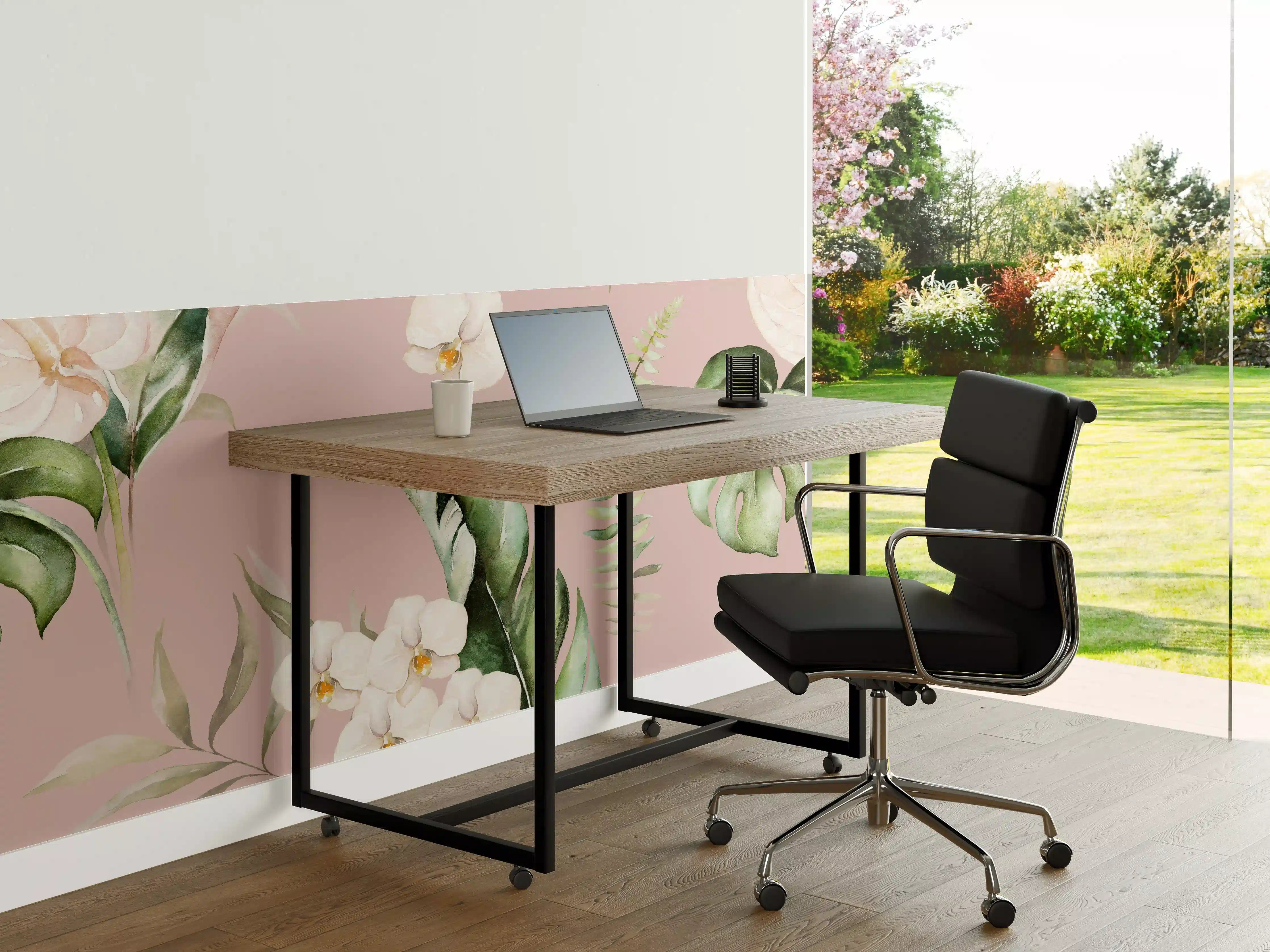 Büro Wandgestaltung - Exotische Pflanzen - Aquarell