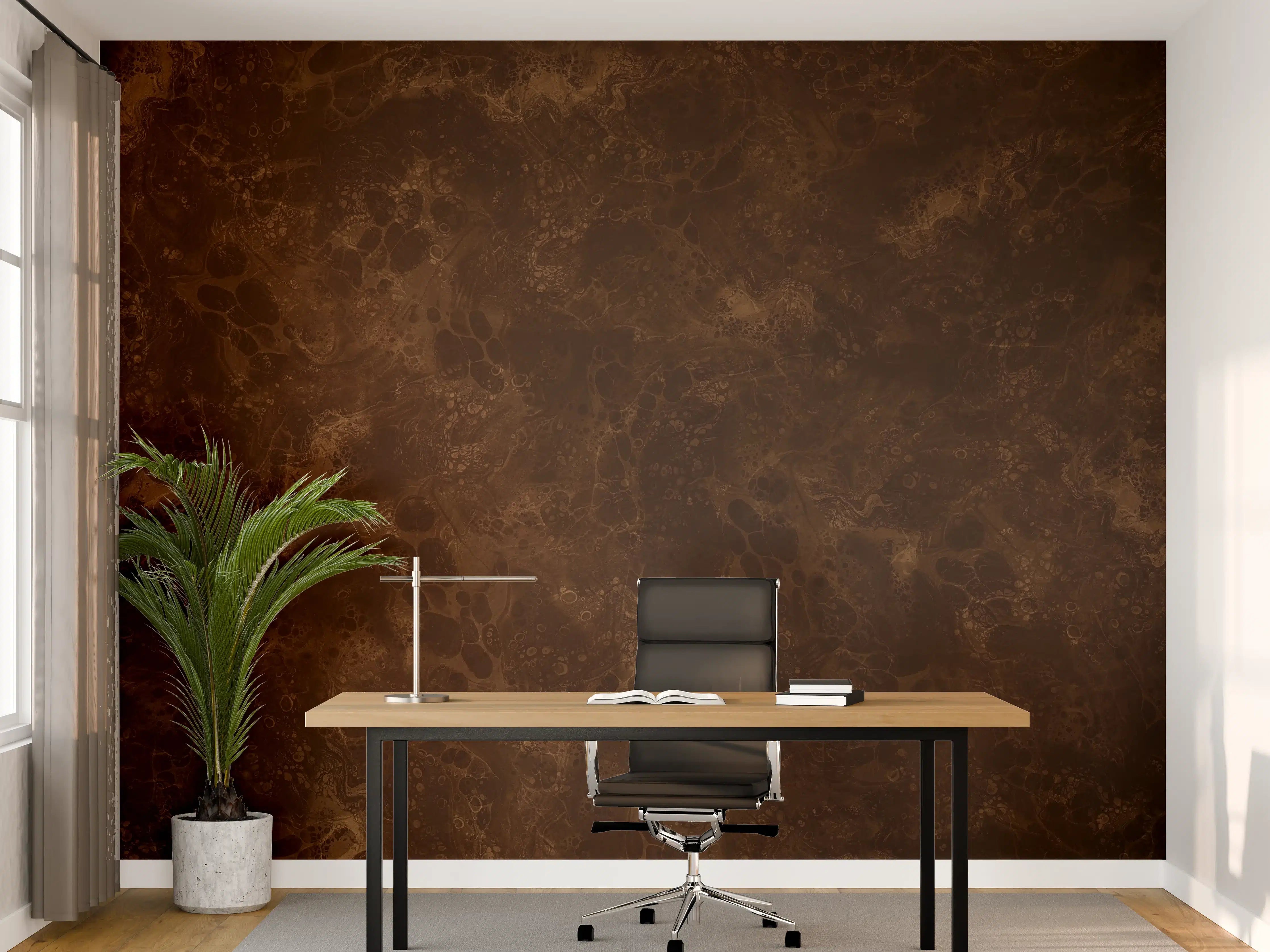 Büro Wandgestaltung - Fantasievolle Farbmischung