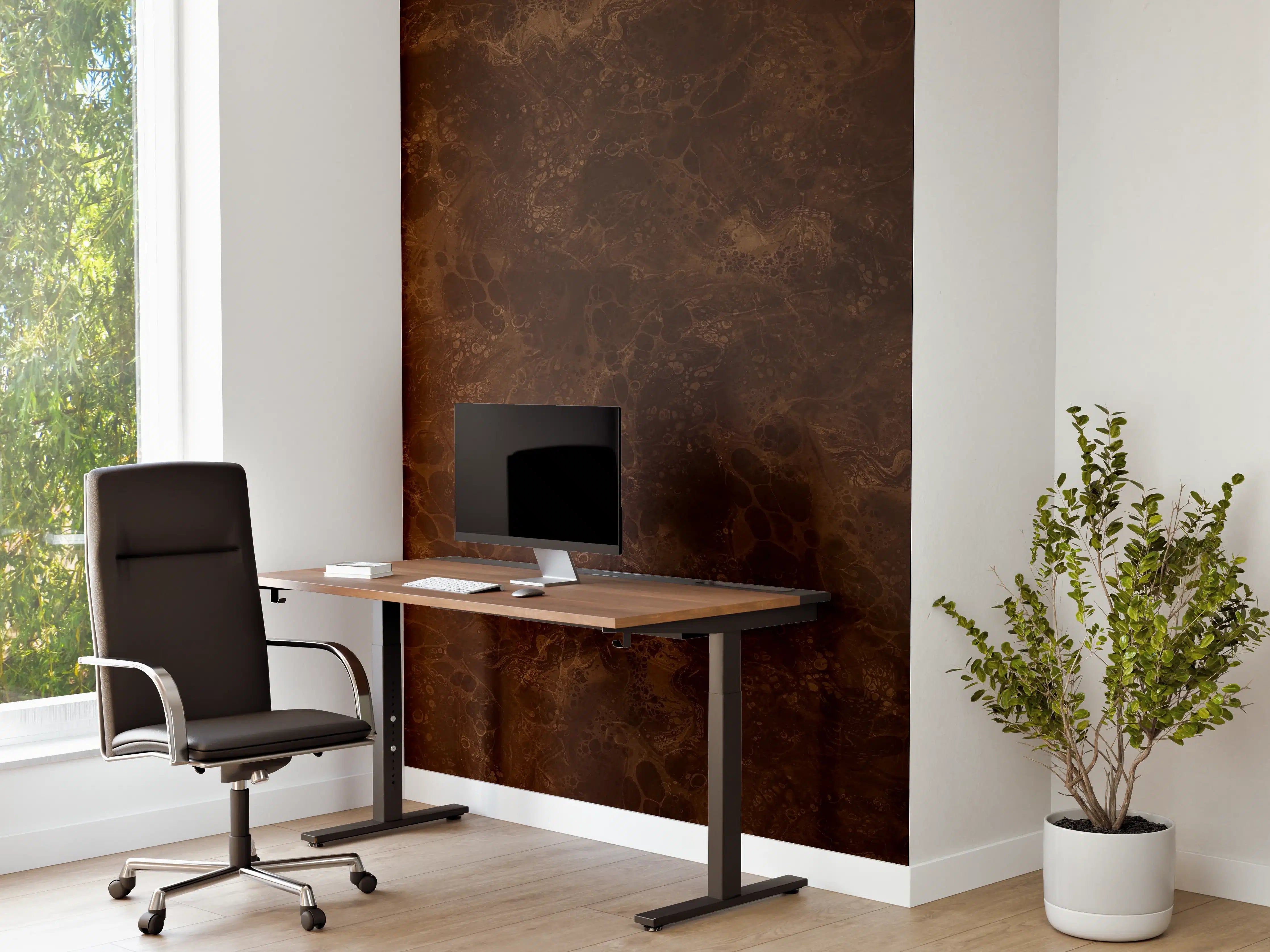 Büro Wandgestaltung - Fantasievolle Farbmischung
