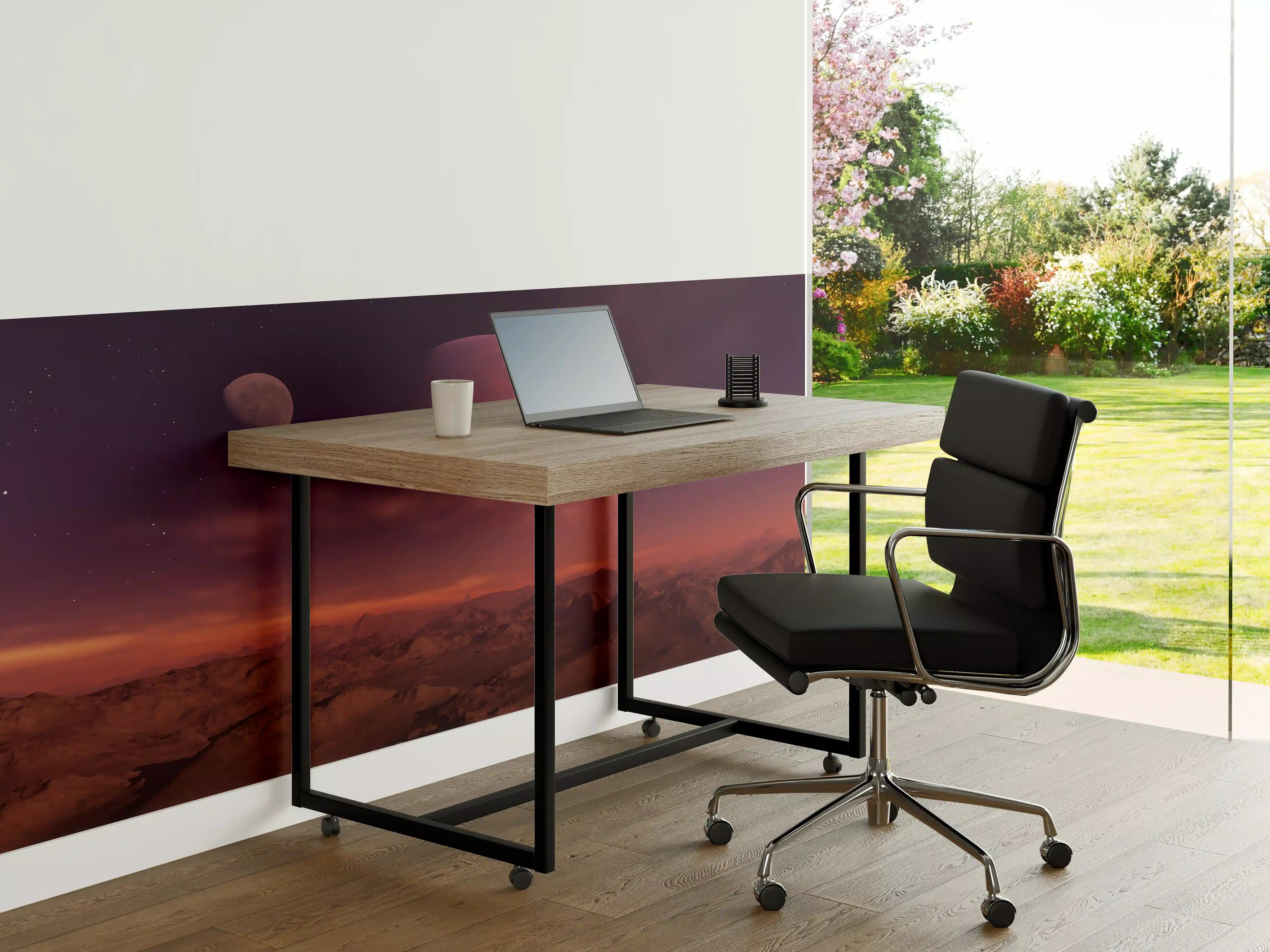 Büro Wandgestaltung - Fantasy Planet Ausblick