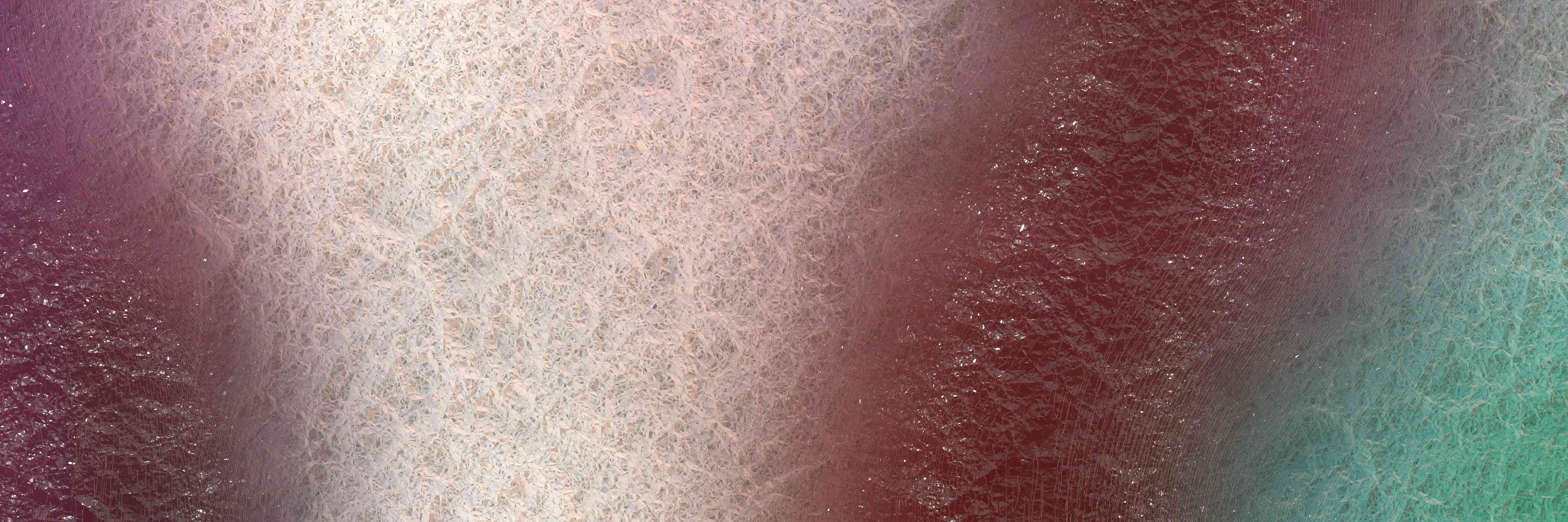 Büro Wandgestaltung-Feines Metallmuster in warmen Tönen