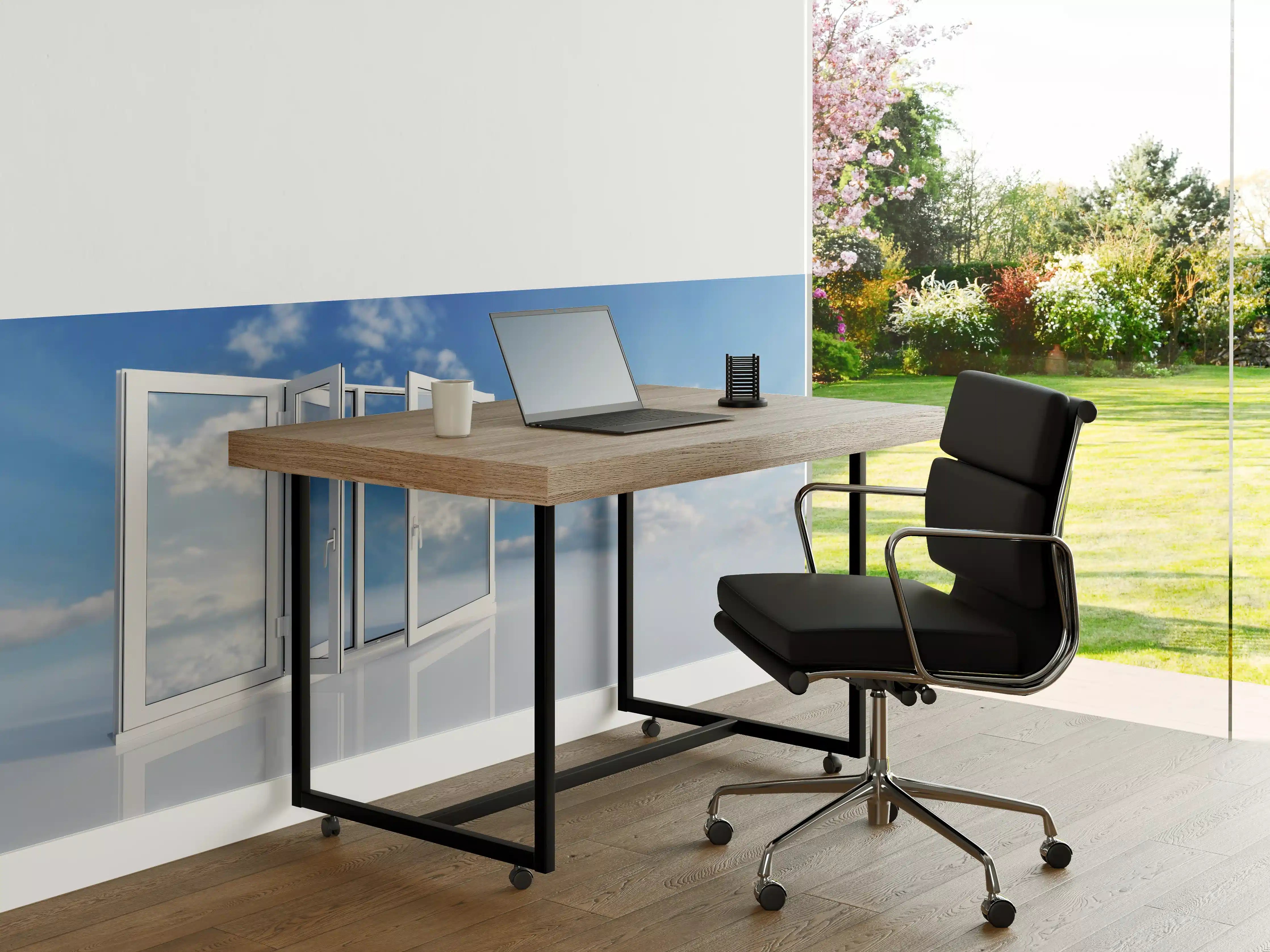 Büro Wandgestaltung - Fenster über dem Himmel