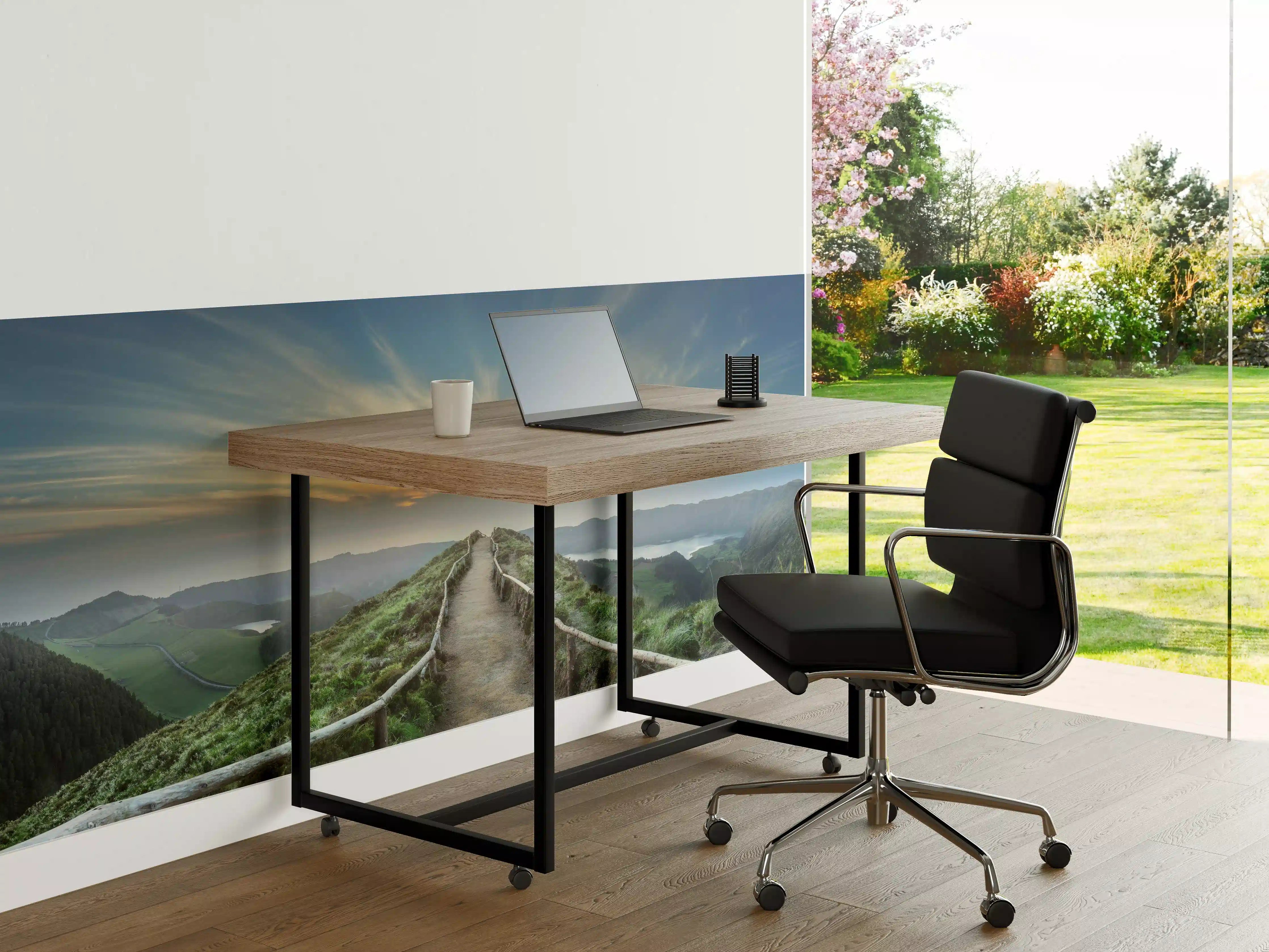 Büro Wandgestaltung - Fesselnde Berglandschaft - Ponta Delgada
