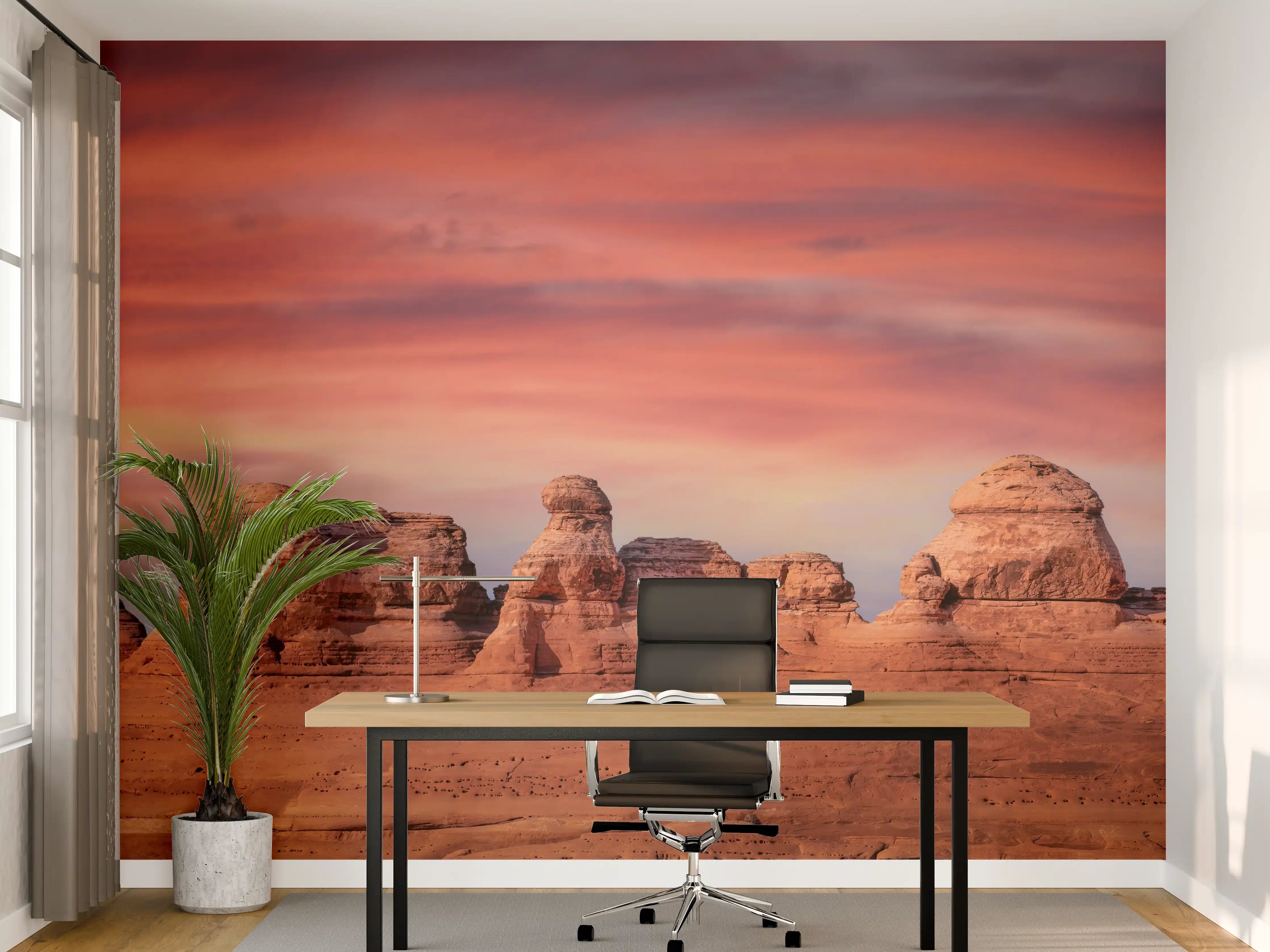 Büro Wandgestaltung - Filigraner Bogen im Arches National Park