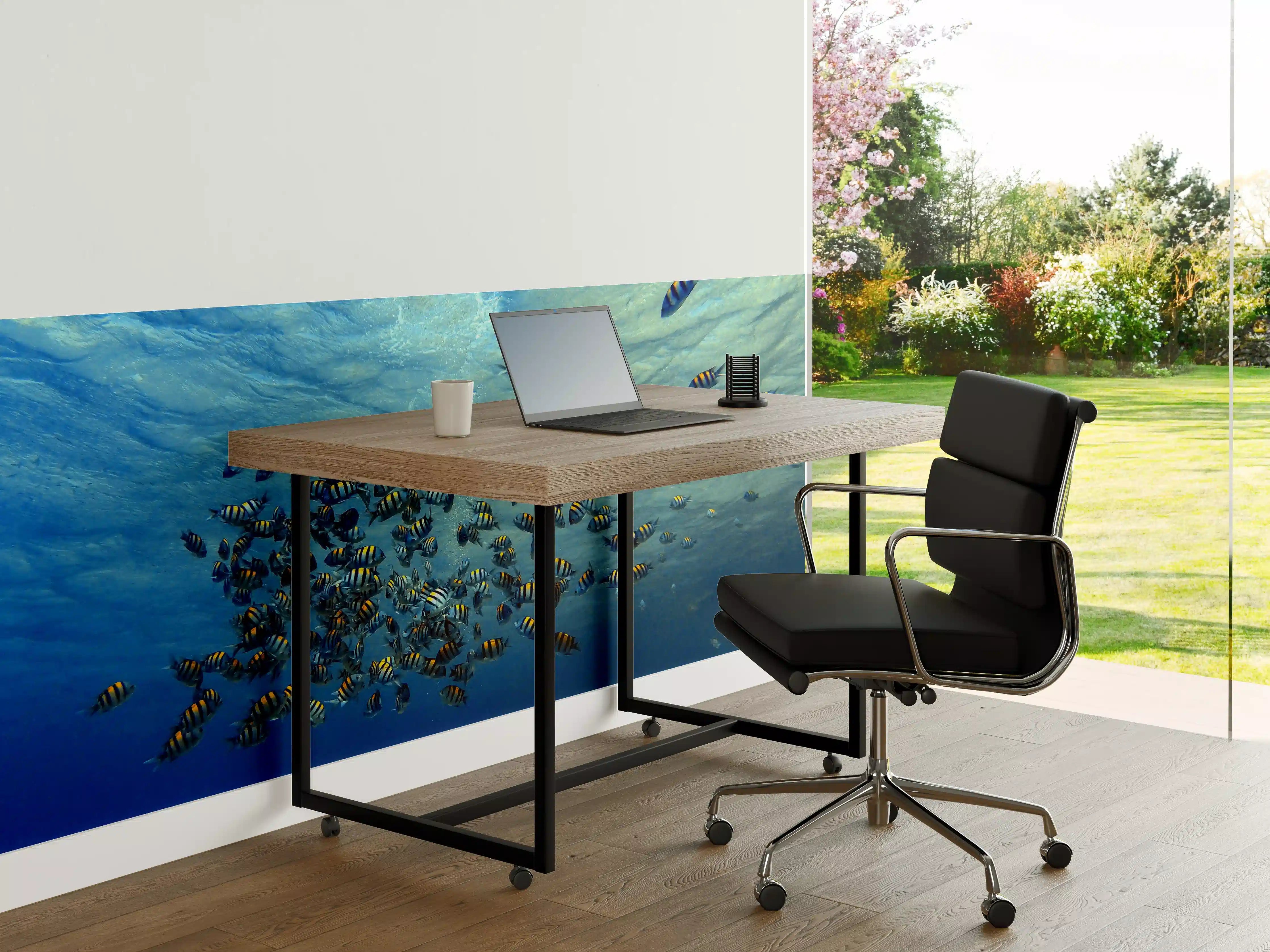 Büro Wandgestaltung - Fische im klarem Meer