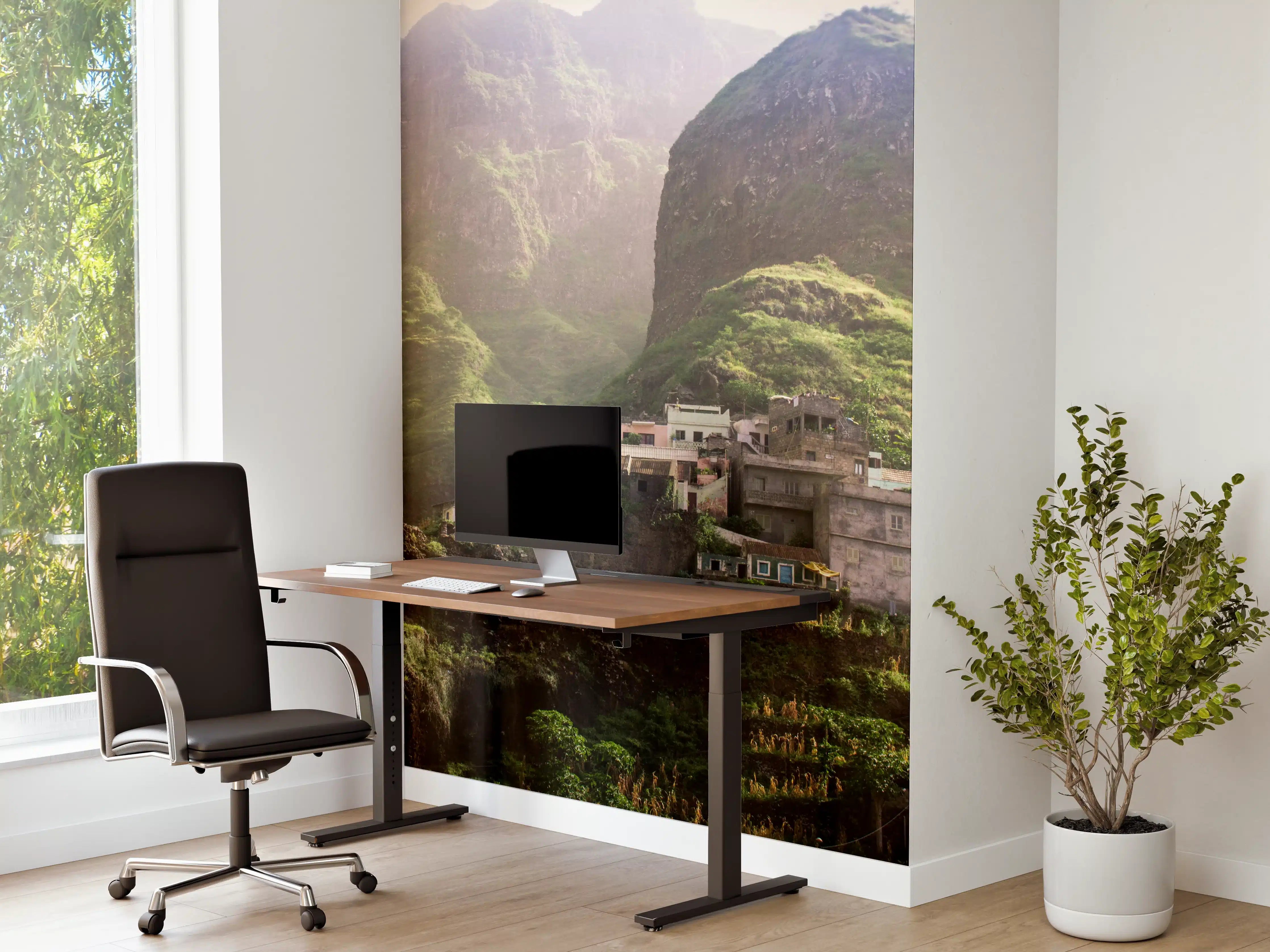 Büro Wandgestaltung - Fontainhas Landschaft