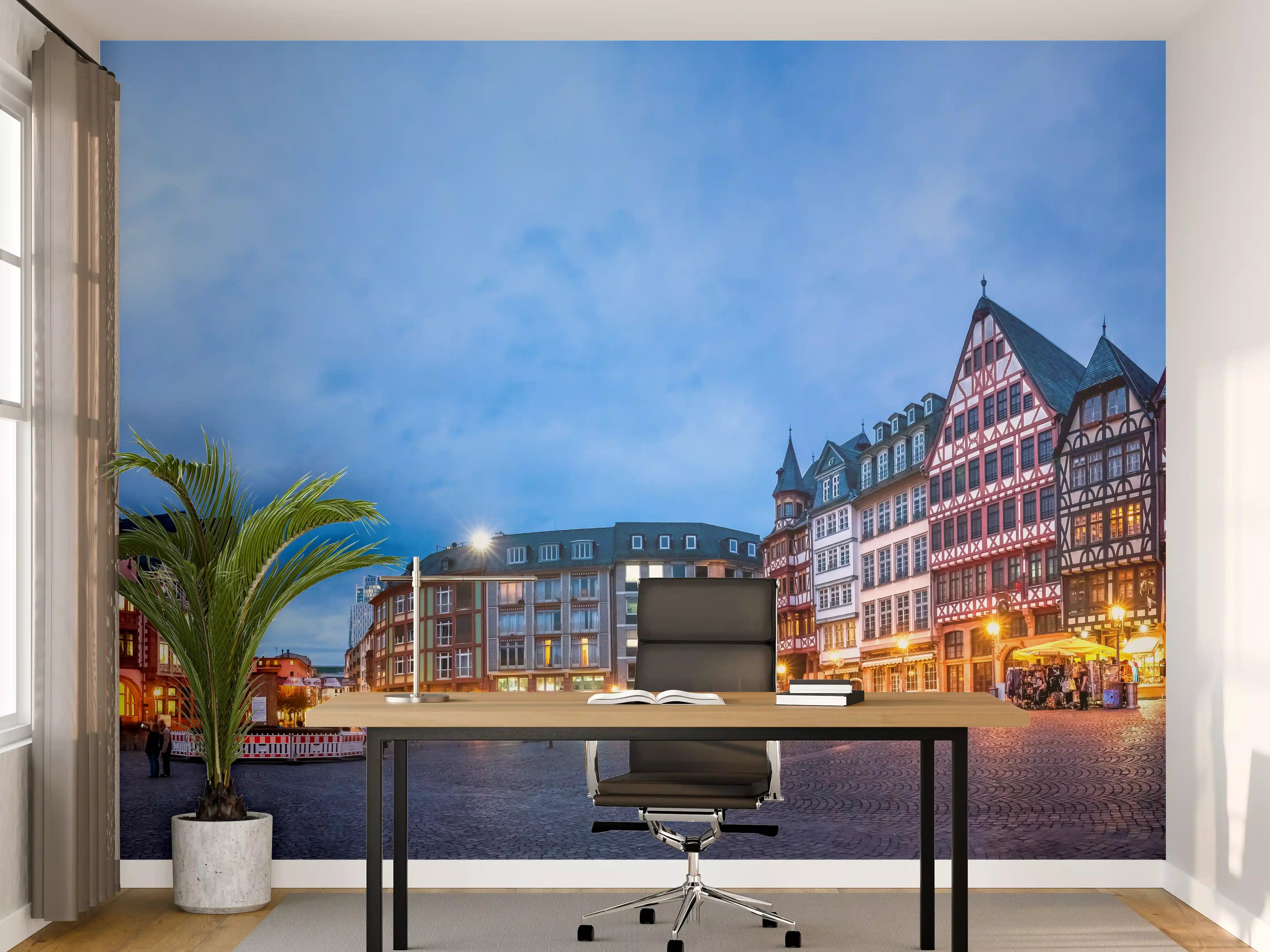 Büro Wandgestaltung - Frankfurt Römer