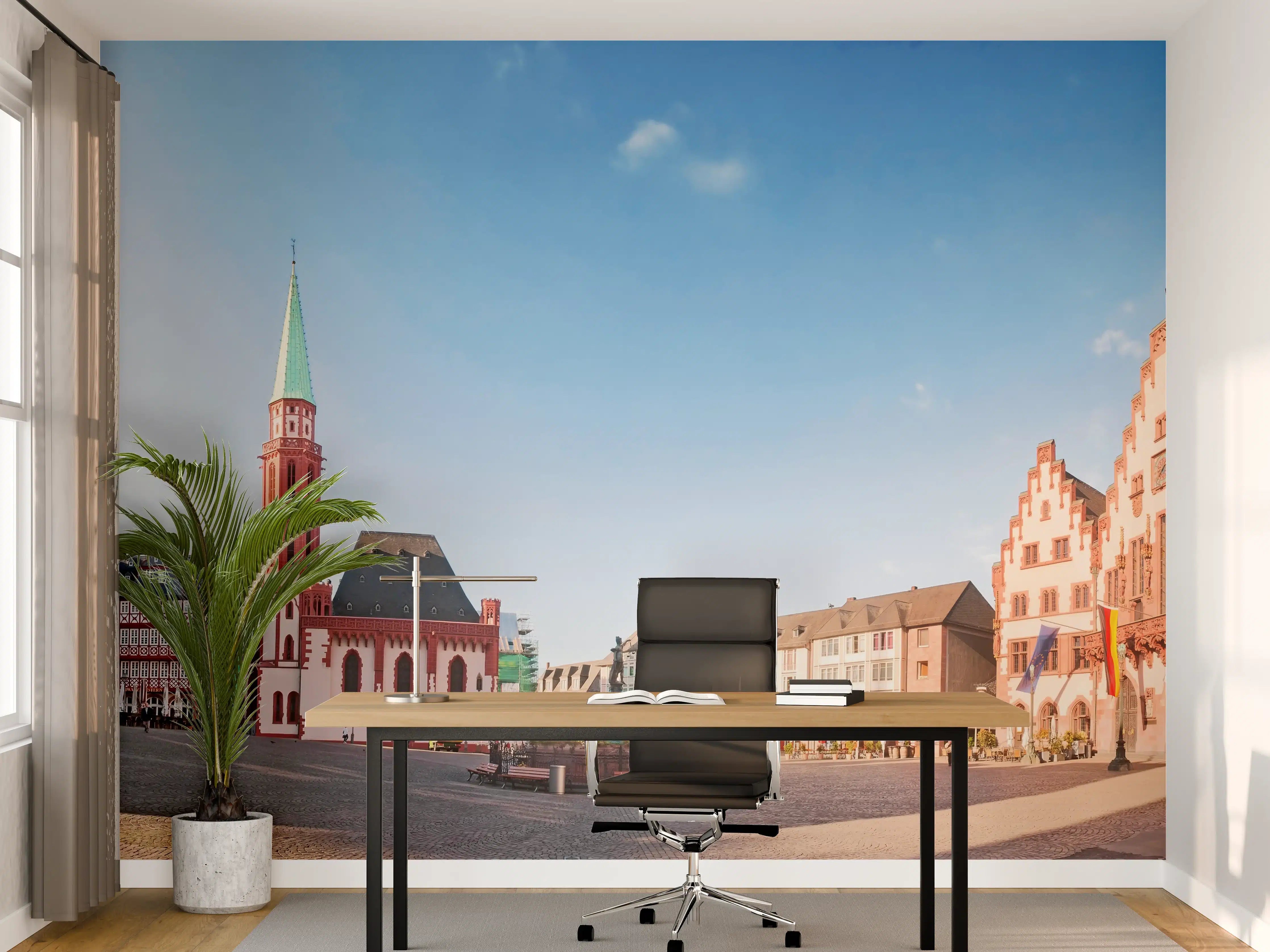 Büro Wandgestaltung - Frankfurt Römerberg
