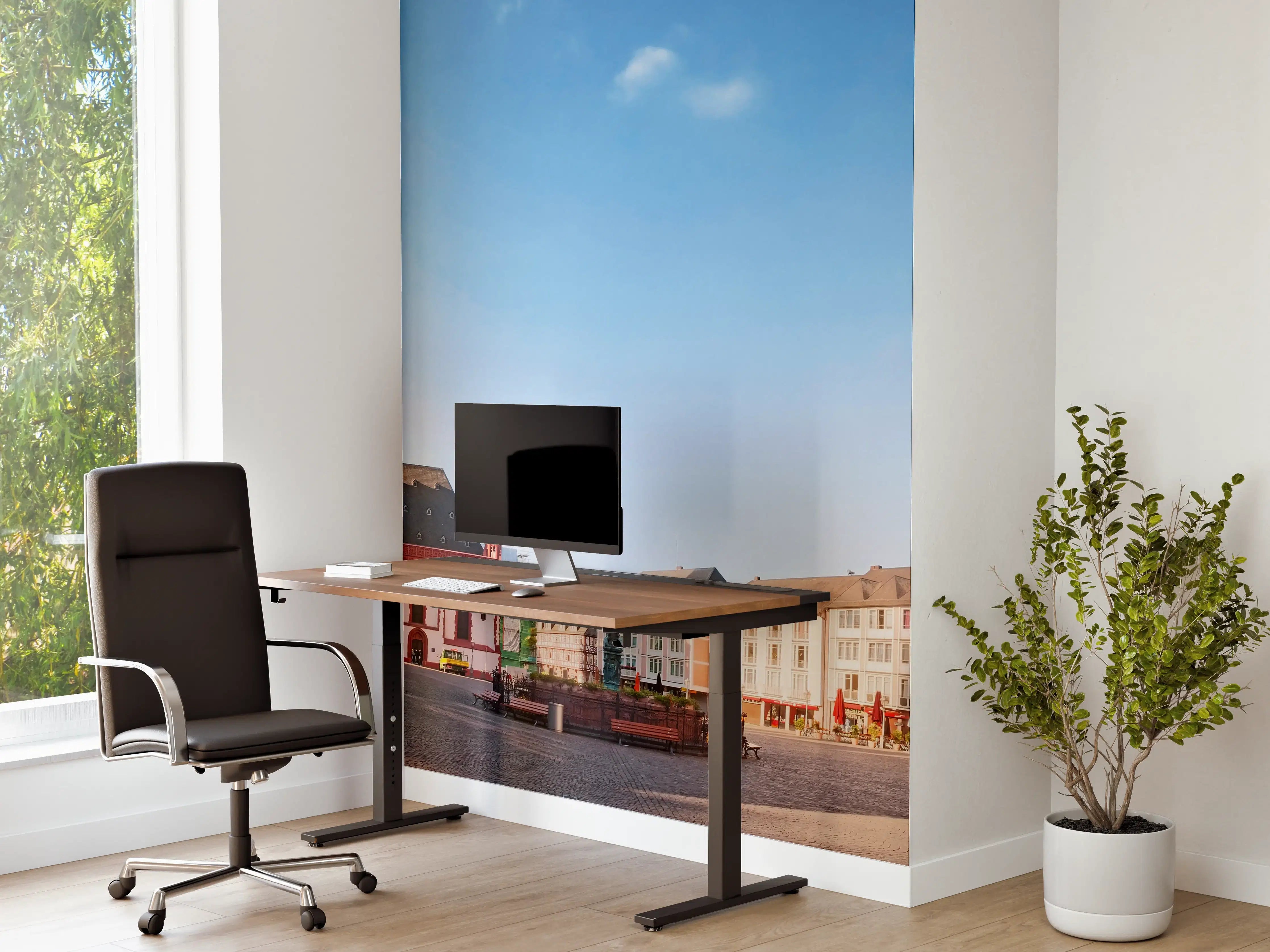 Büro Wandgestaltung - Frankfurt Römerberg