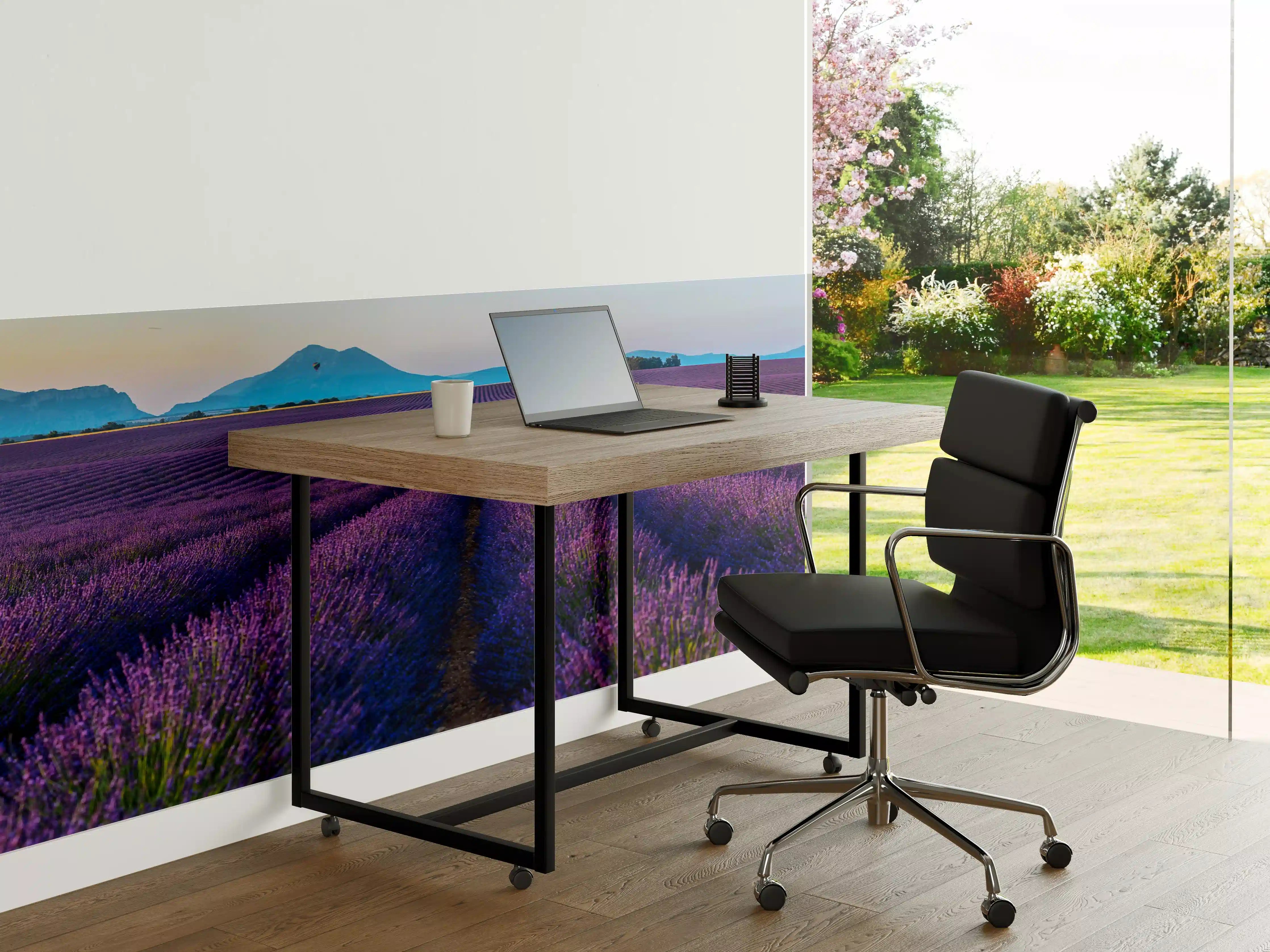 Büro Wandgestaltung - Französische Lavendelfelder