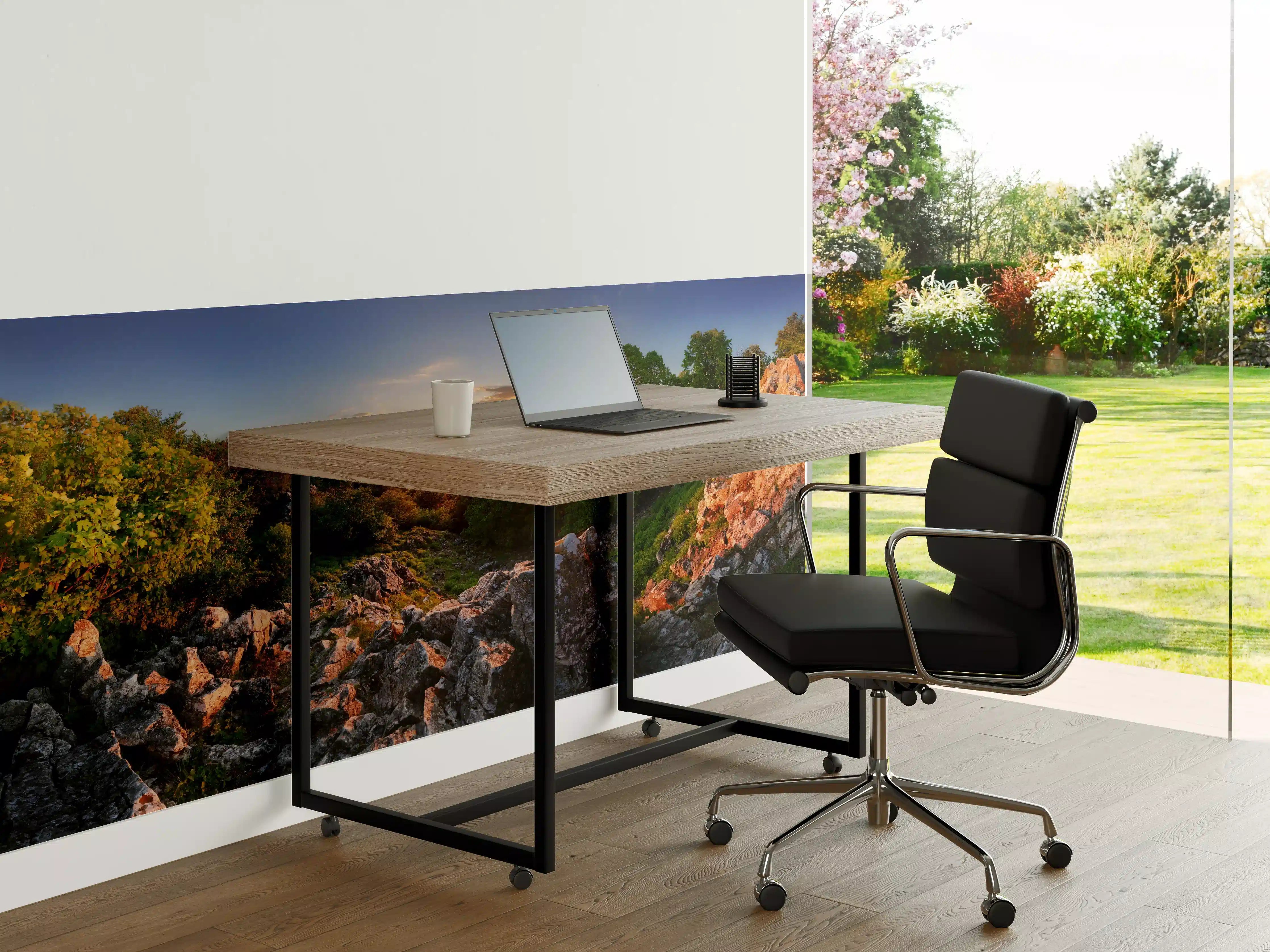 Büro Wandgestaltung - Freie Waldnaturlandschaft in der Slowakei
