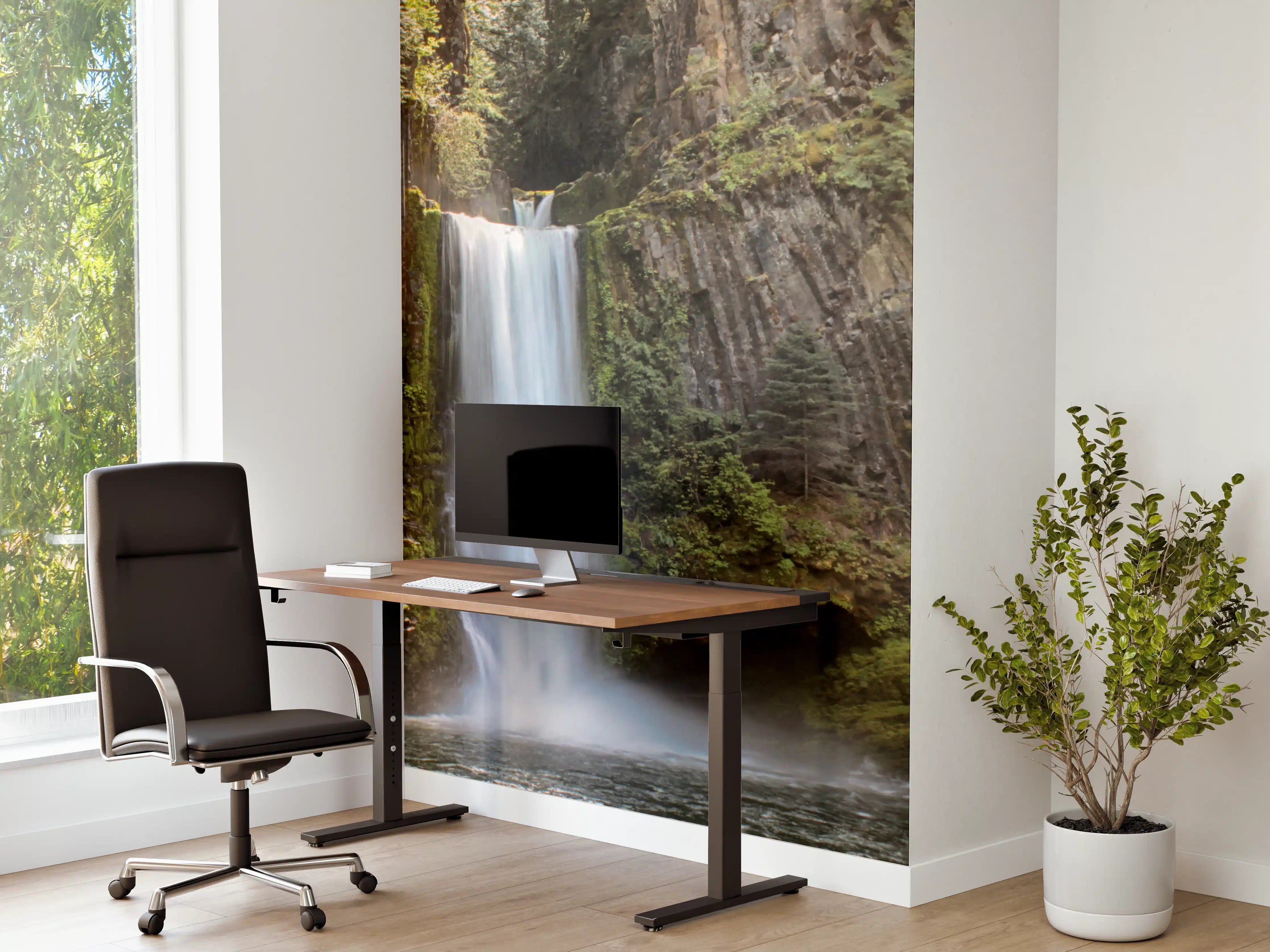 Büro Wandgestaltung - Friedliche Tokatee Falls