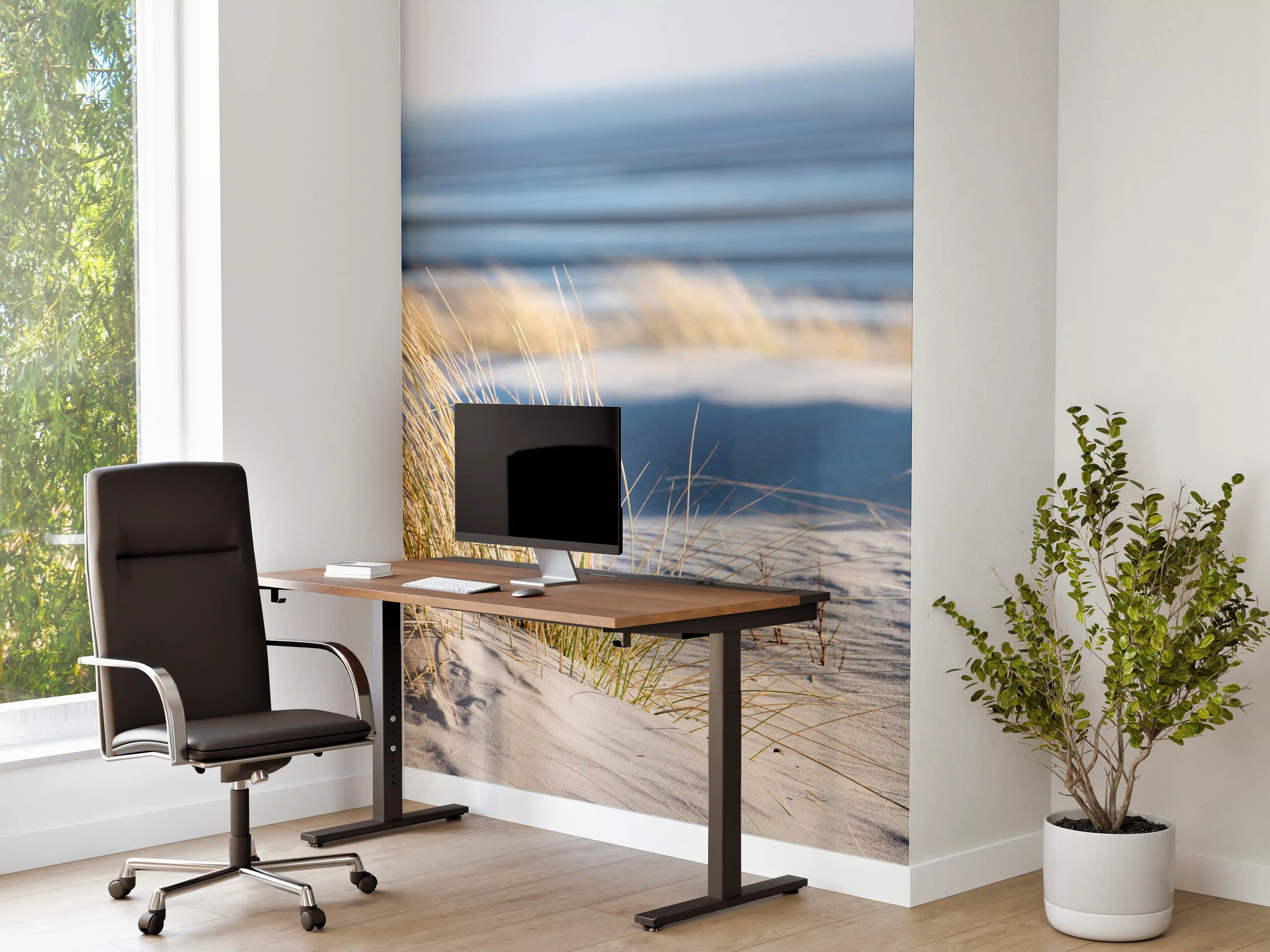 Büro Wandgestaltung - Friedlicher Strand - Nordsee