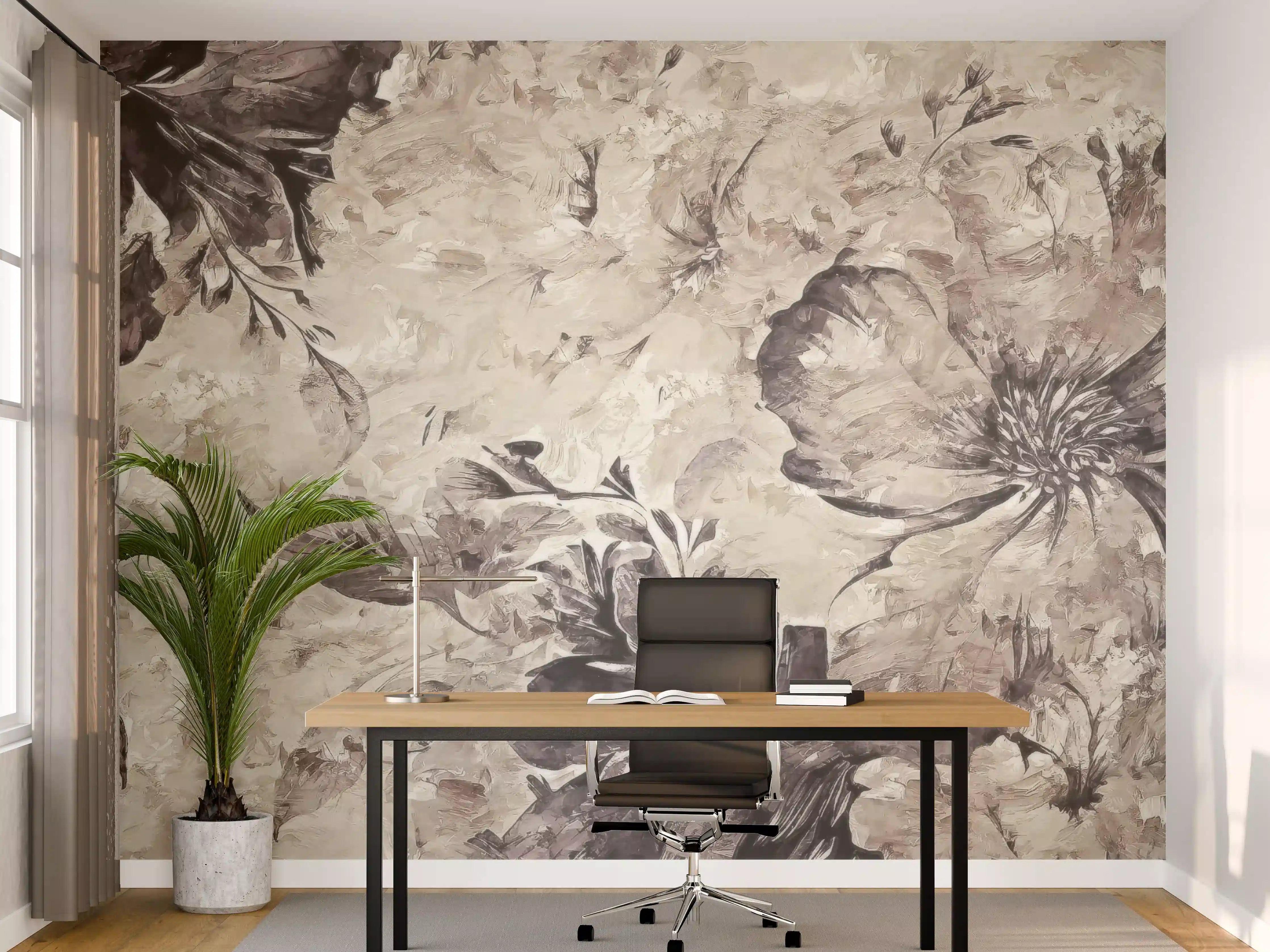 Büro Wandgestaltung - Gemälde - Büsche