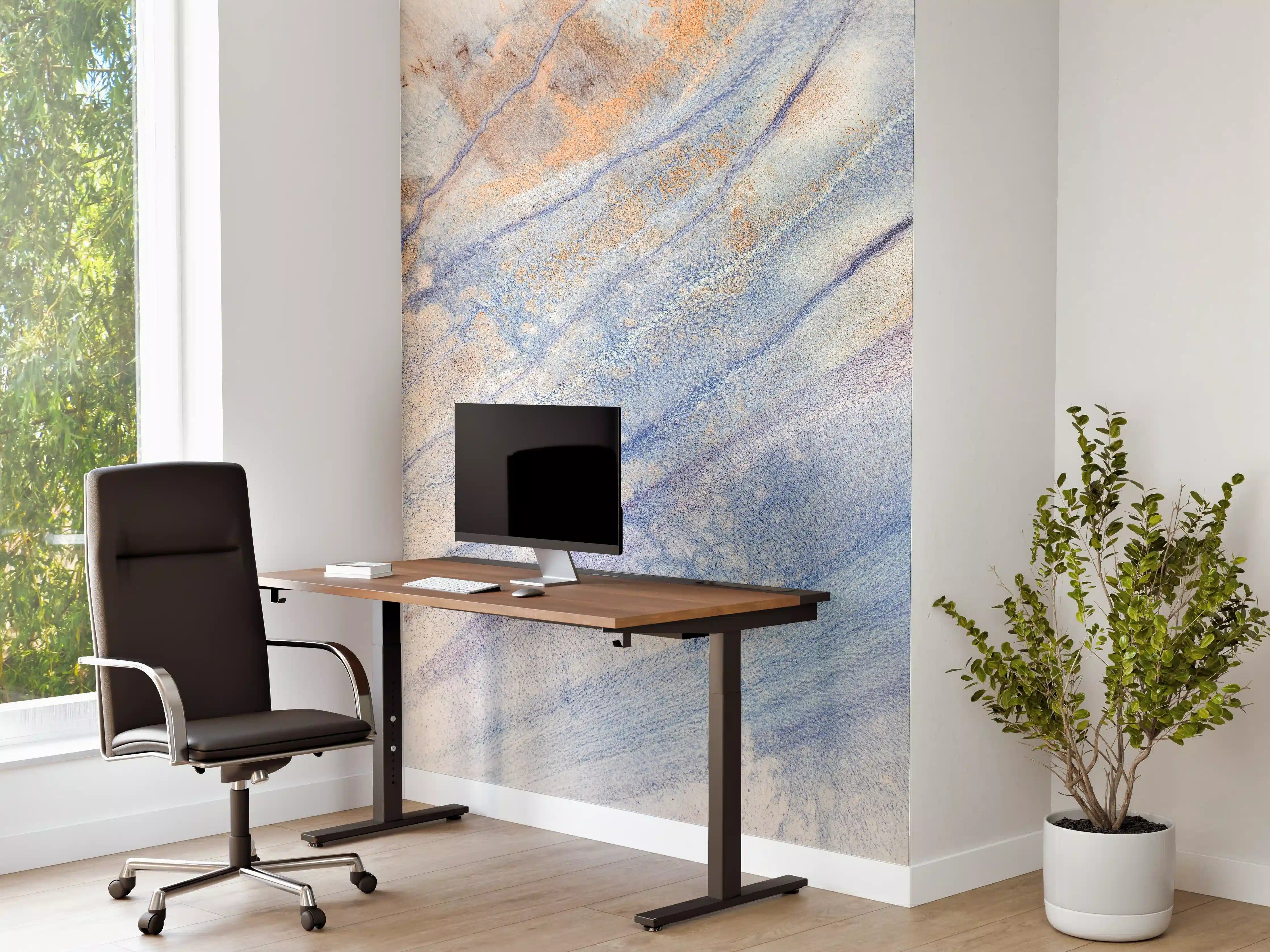 Büro Wandgestaltung - Geometrische Mars Architektur