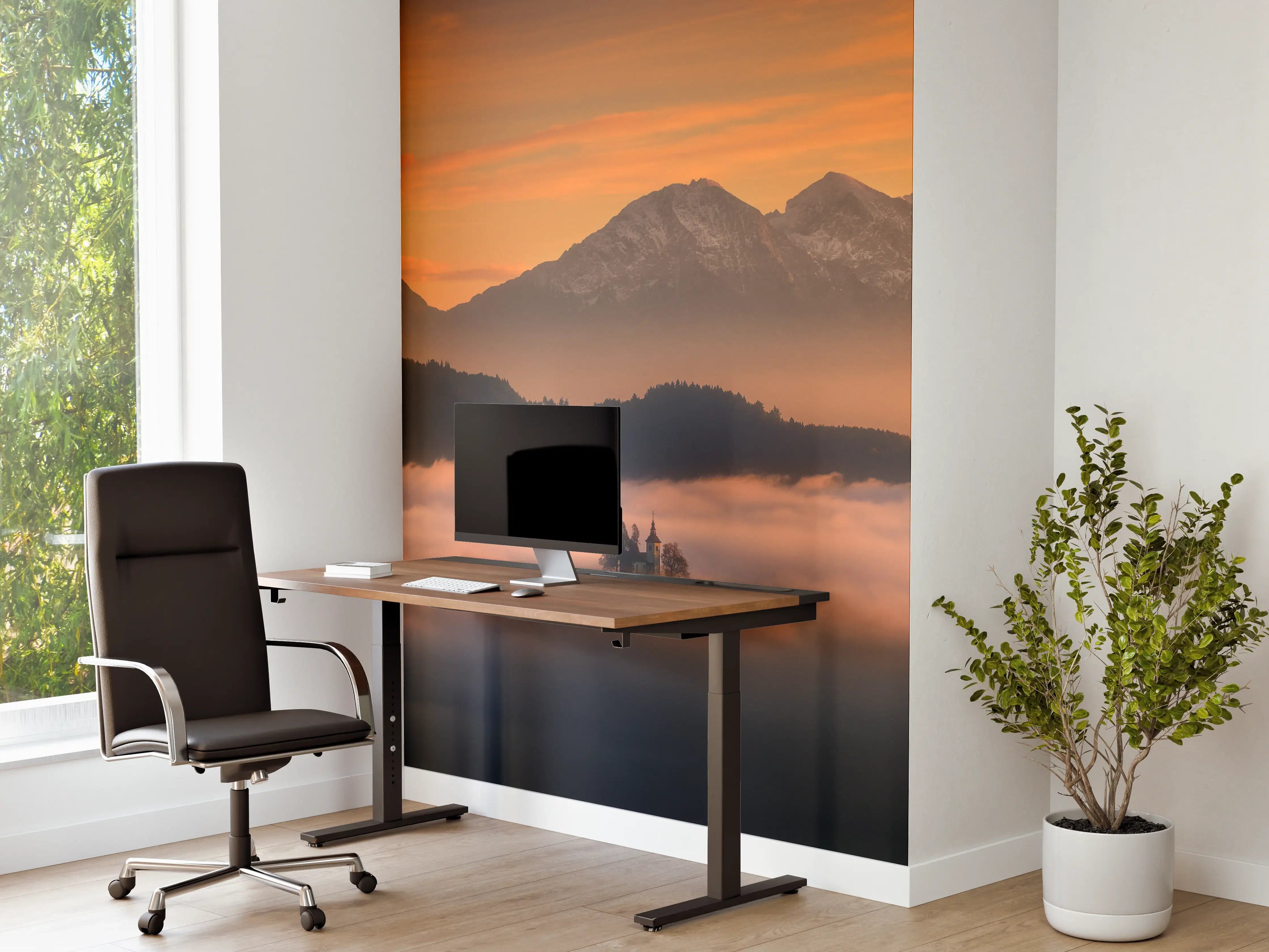 Büro Wandgestaltung - Gestaltete Keramikschale in Blau-Weiß, handgefertigtes Unikat