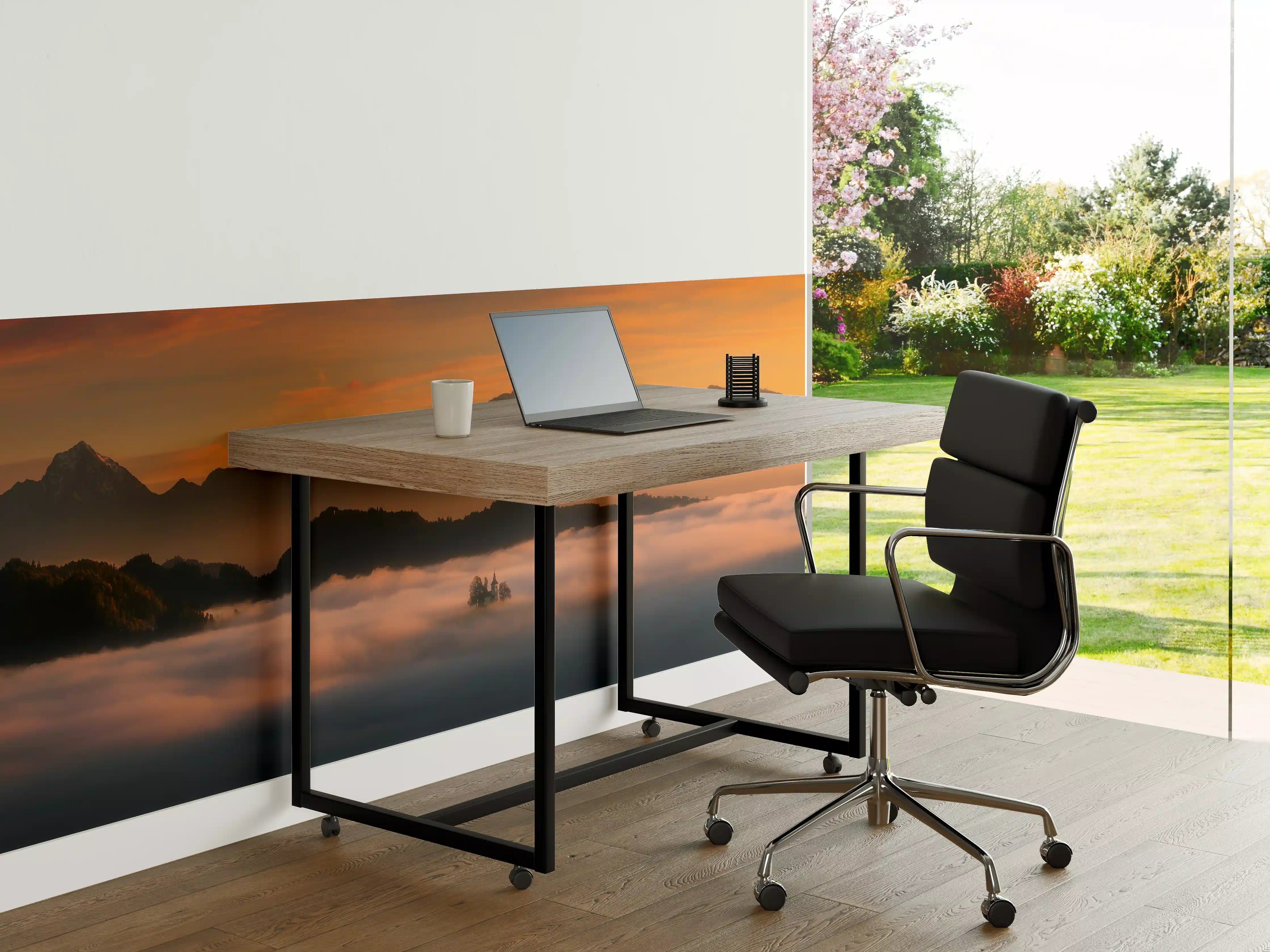 Büro Wandgestaltung - Gestaltete Keramikschale in Blau-Weiß, handgefertigtes Unikat