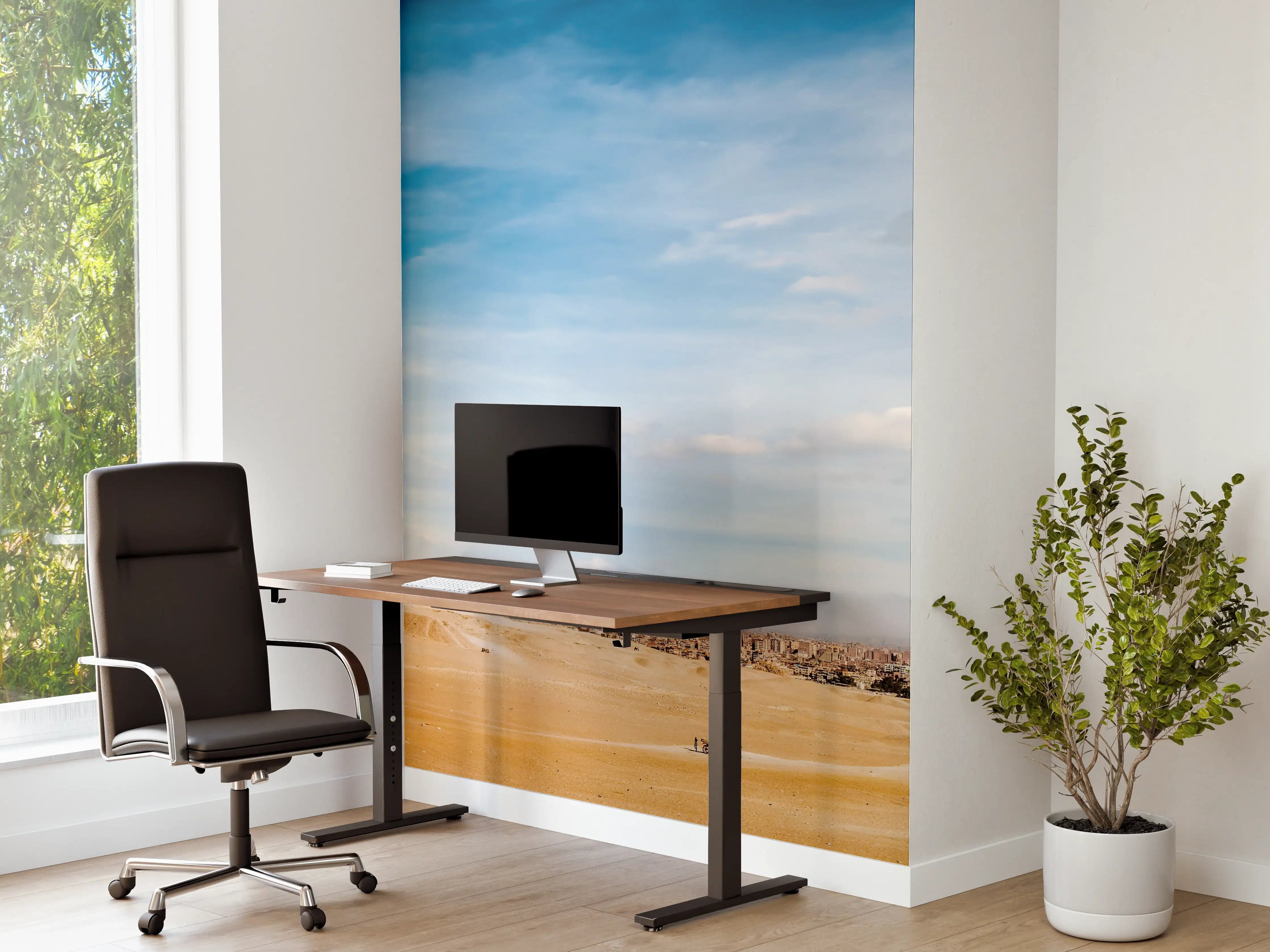 Büro Wandgestaltung - Gizeh-Pyramiden Panorama