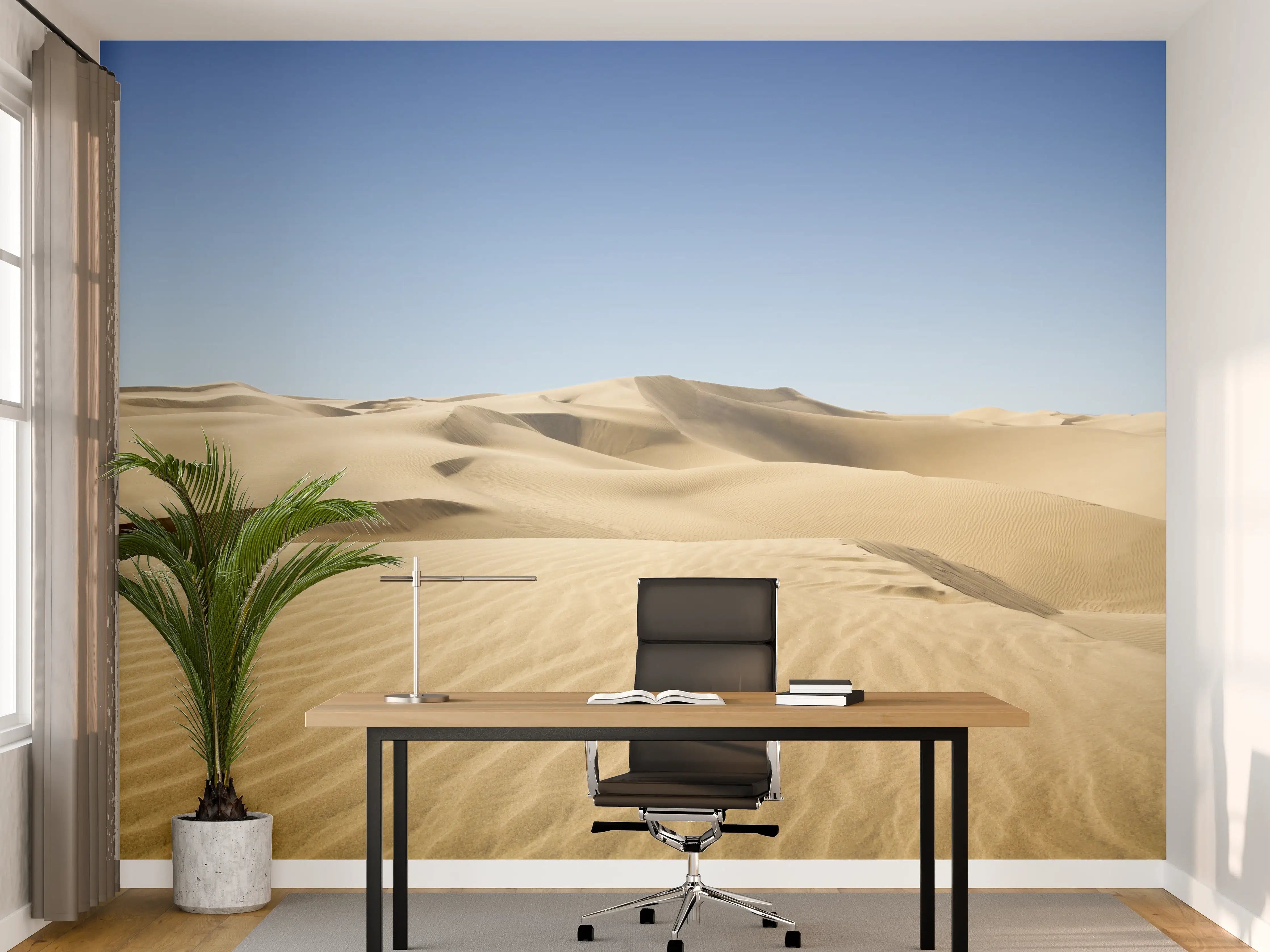 Büro Wandgestaltung - Gold desert