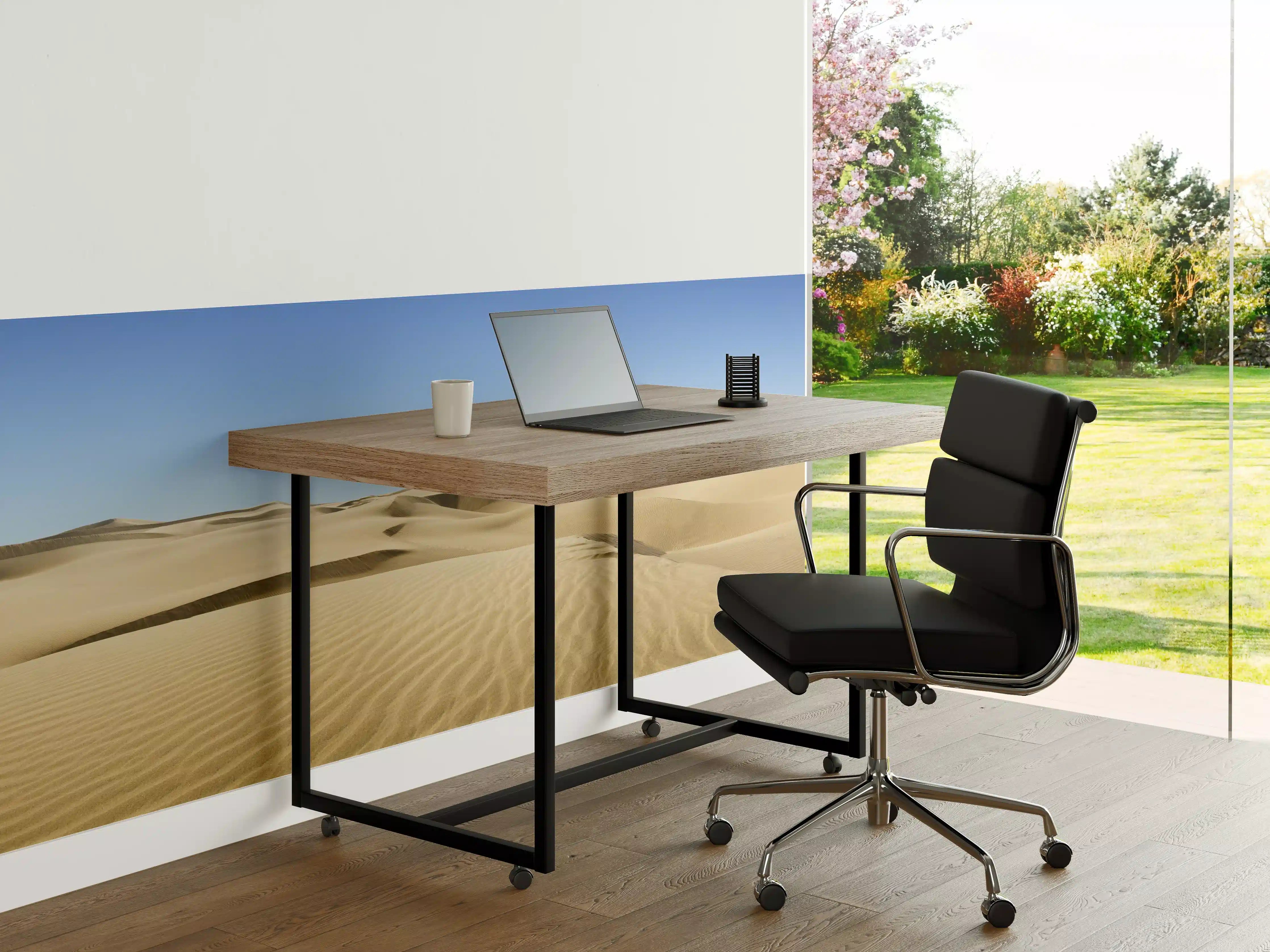 Büro Wandgestaltung - Gold desert