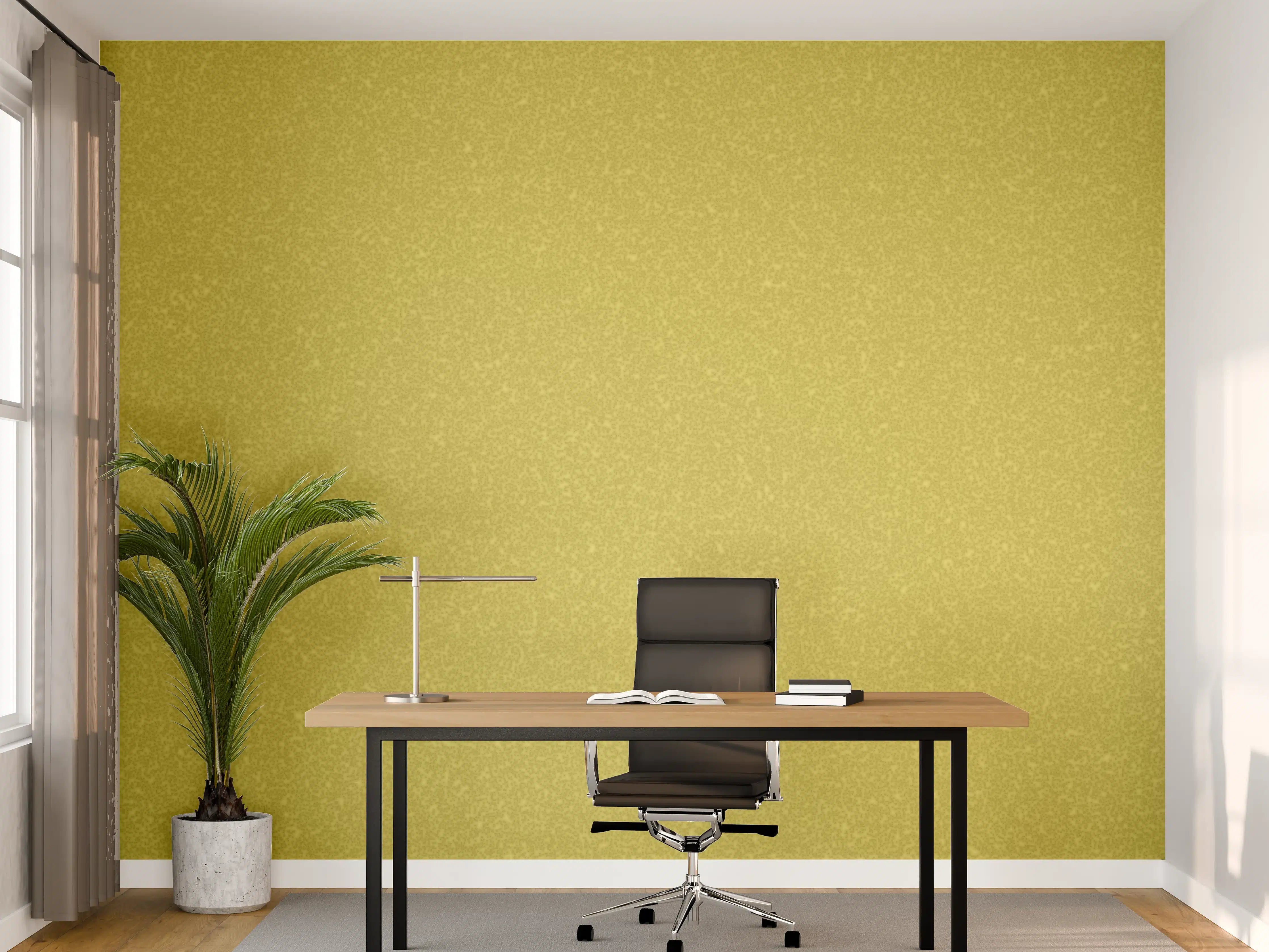 Büro Wandgestaltung - Goldene Wandtextur - Beleuchtungsfarbe