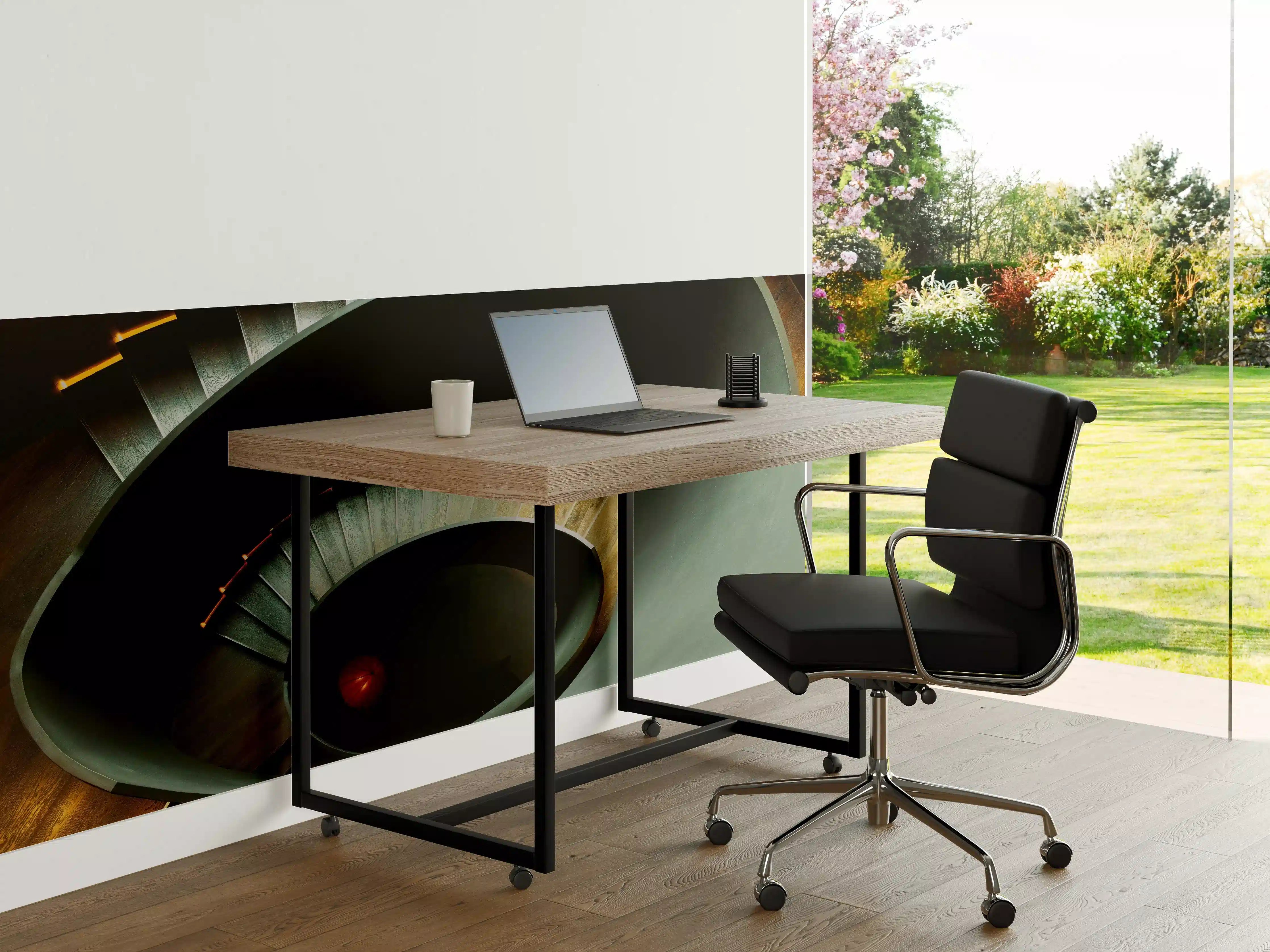 Büro Wandgestaltung - Gräuliche Architektur - Treppen