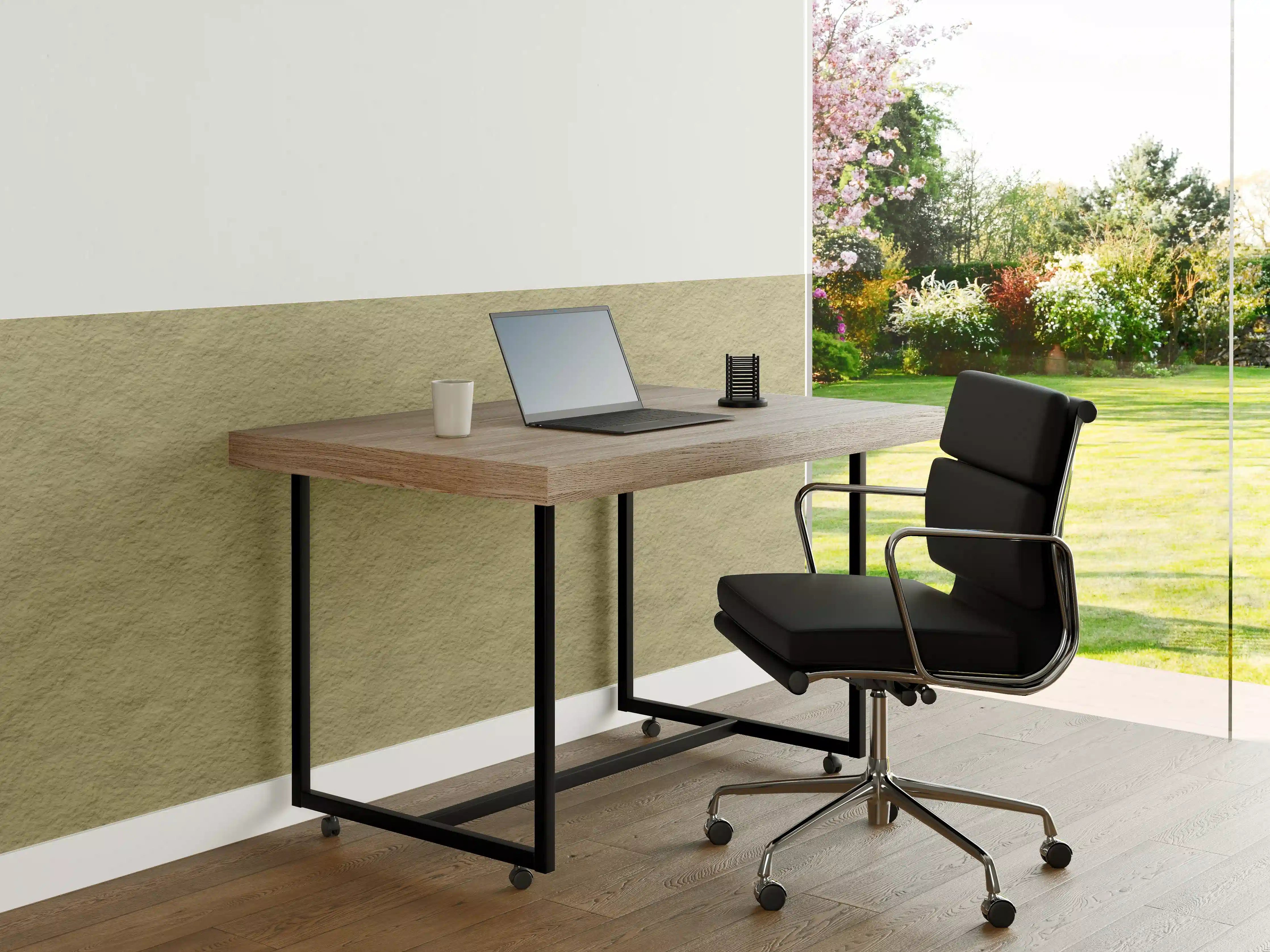 Büro Wandgestaltung - Gräuliche Wandtextur