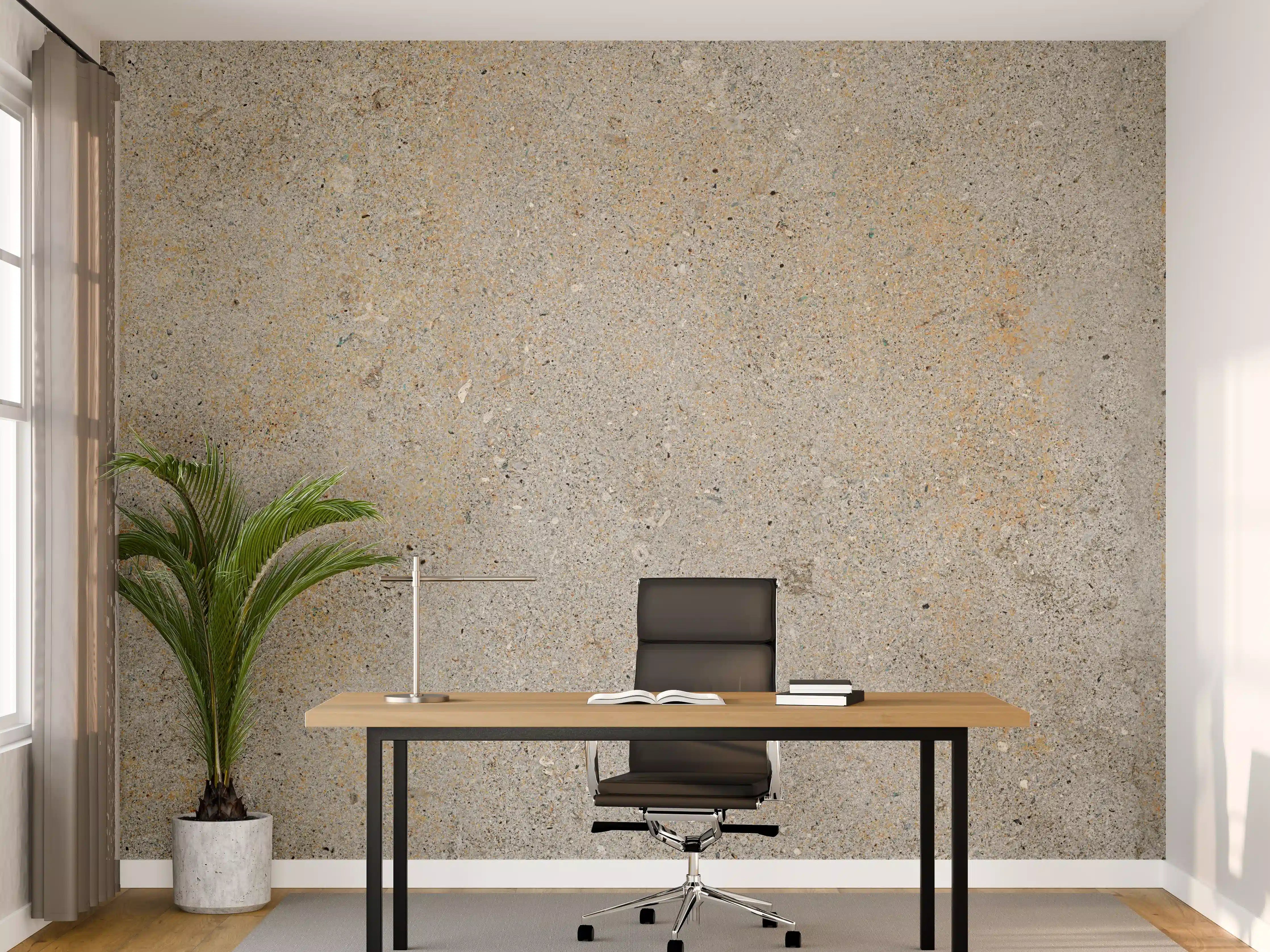 Büro Wandgestaltung - Grau städtische Marmortextur