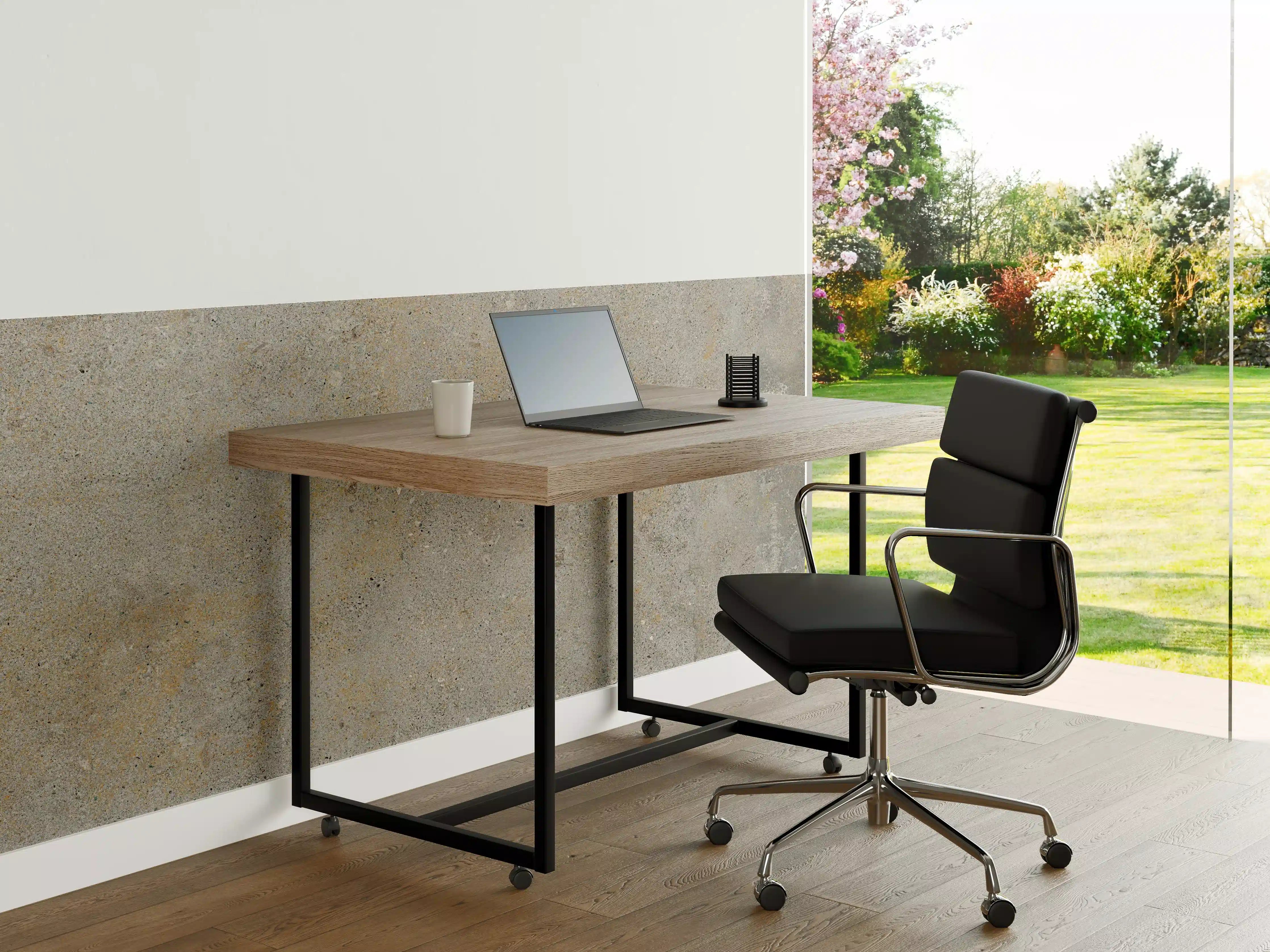 Büro Wandgestaltung - Grau städtische Marmortextur