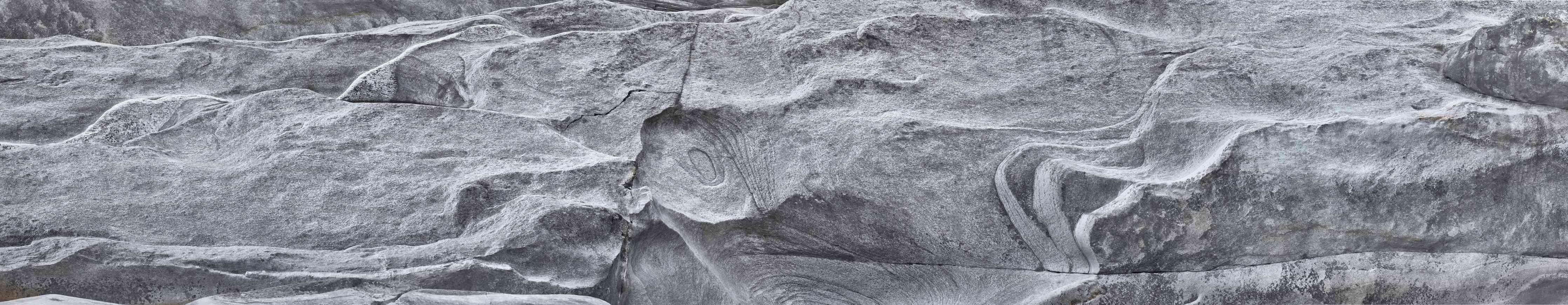 Büro Wandgestaltung-Grauschattierter Verzasca-Felsen