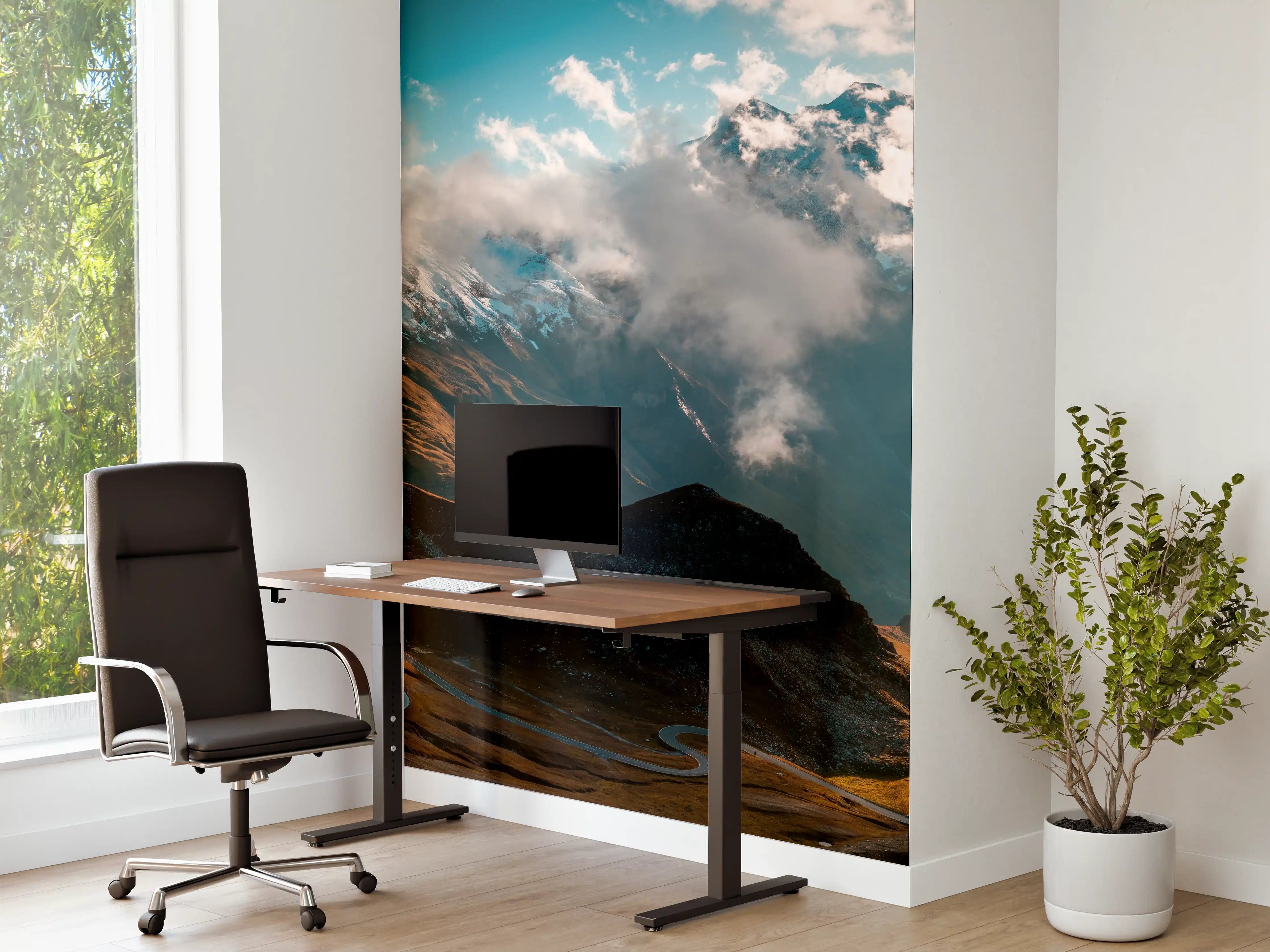 Büro Wandgestaltung - Großglockner Alpenstraße in Österreich