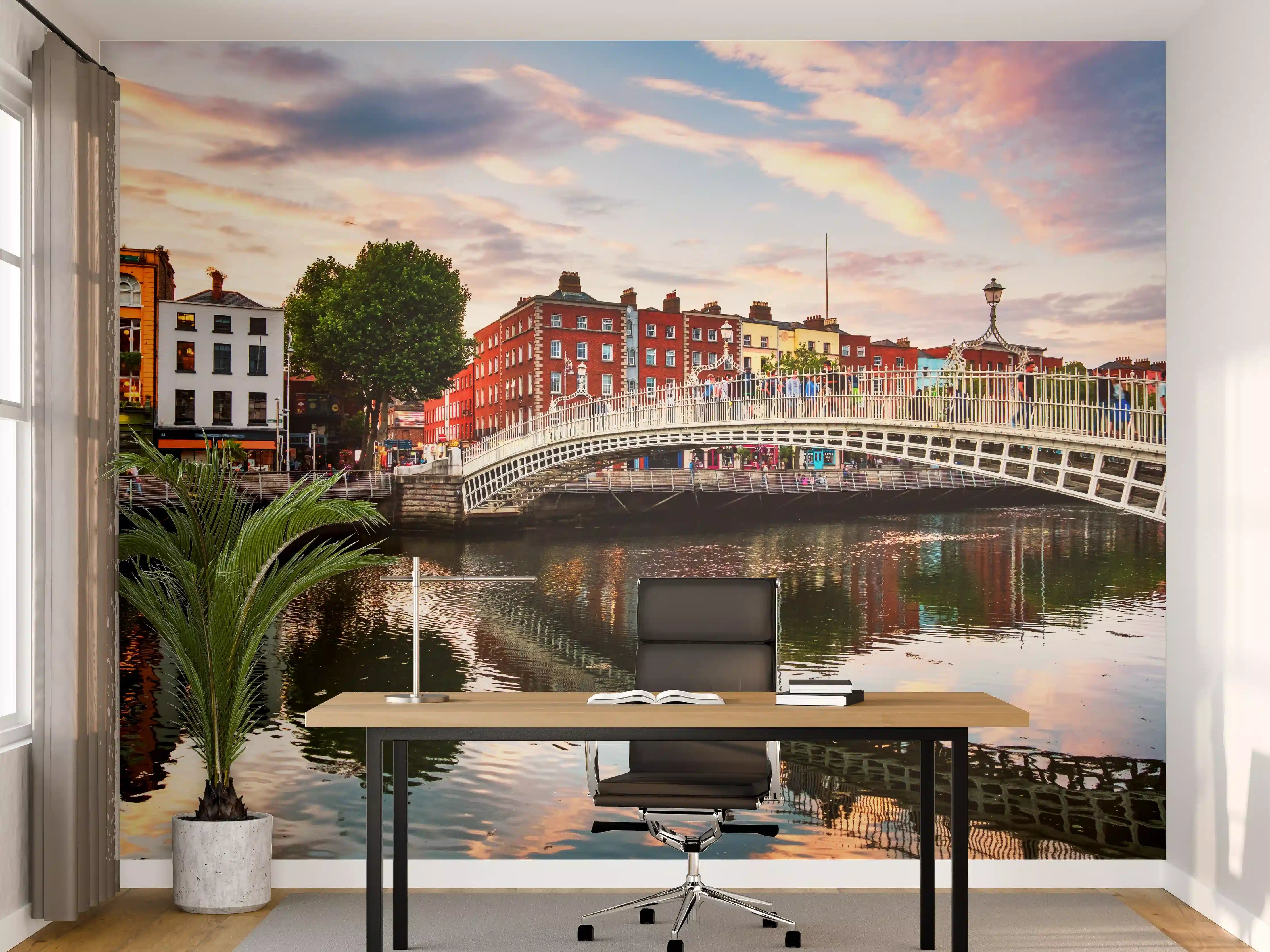 Büro Wandgestaltung - Ha Penny Bridge - Dublin